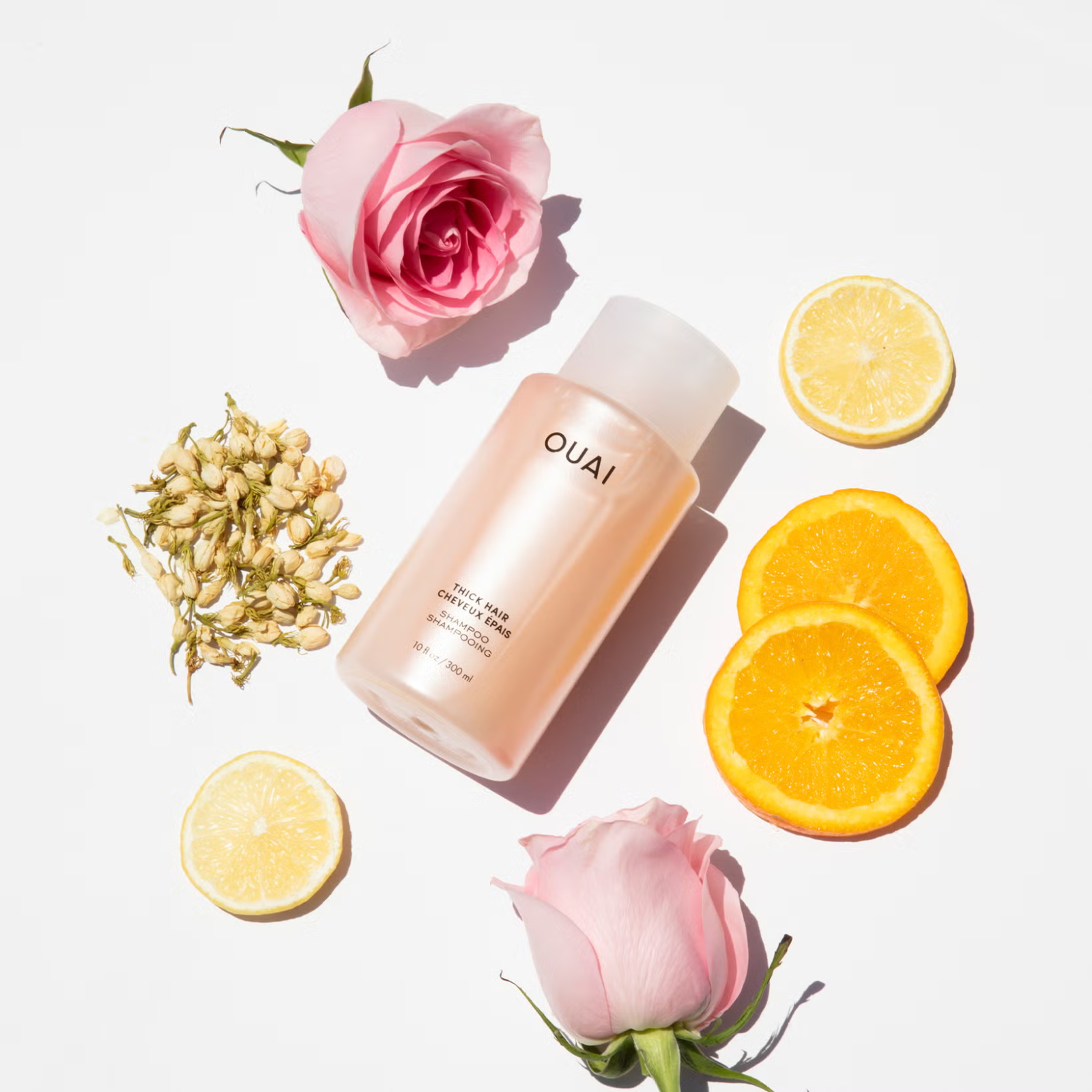 OUAI Thick Hair Shampoo (Luxurious color-safe shampoo)