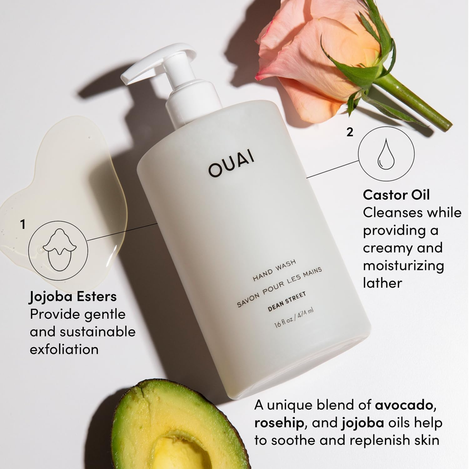 OUAI Hand Wash (Luxurious liquid hand cleanser)