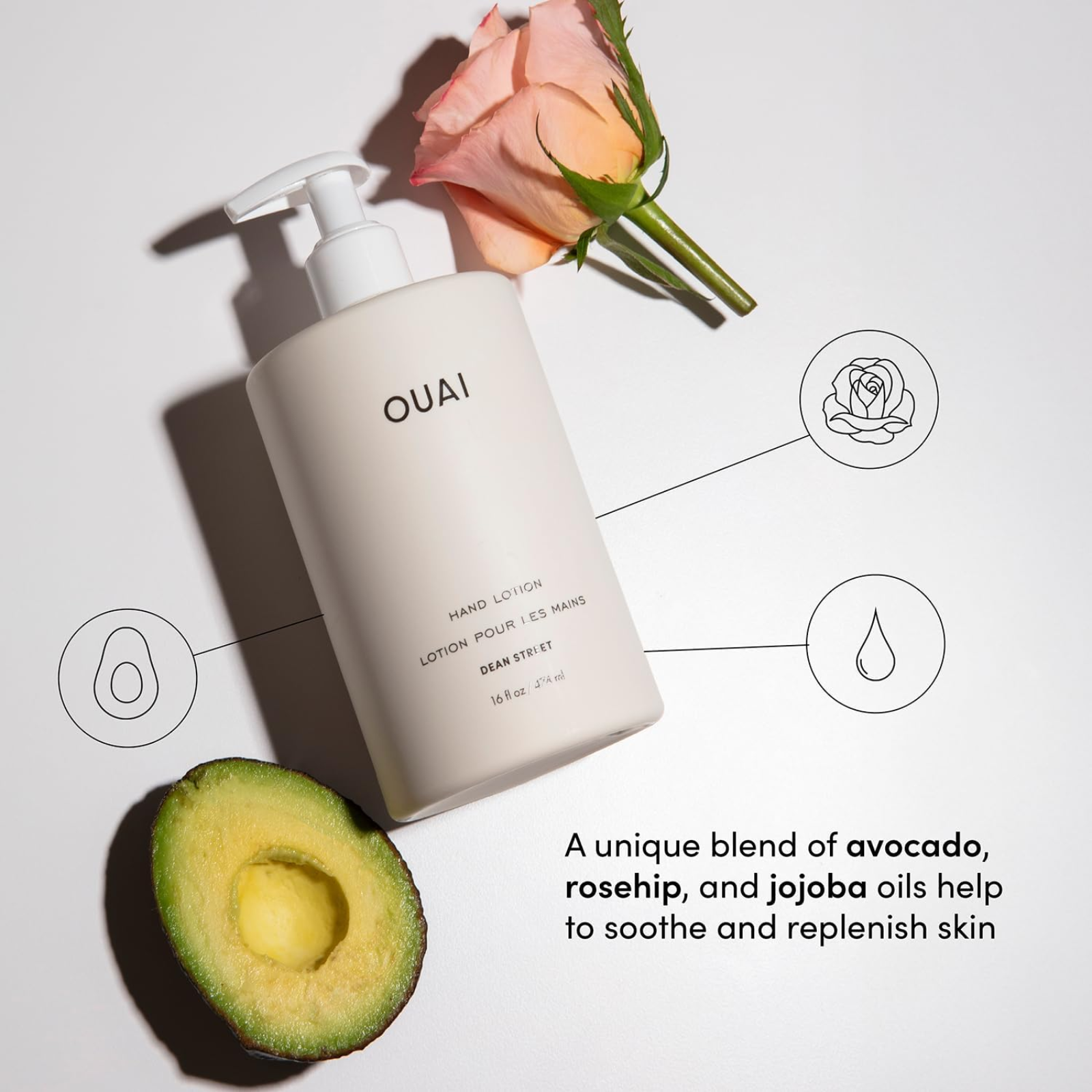 OUAI Hand Lotion (Lightweight hand lotion)