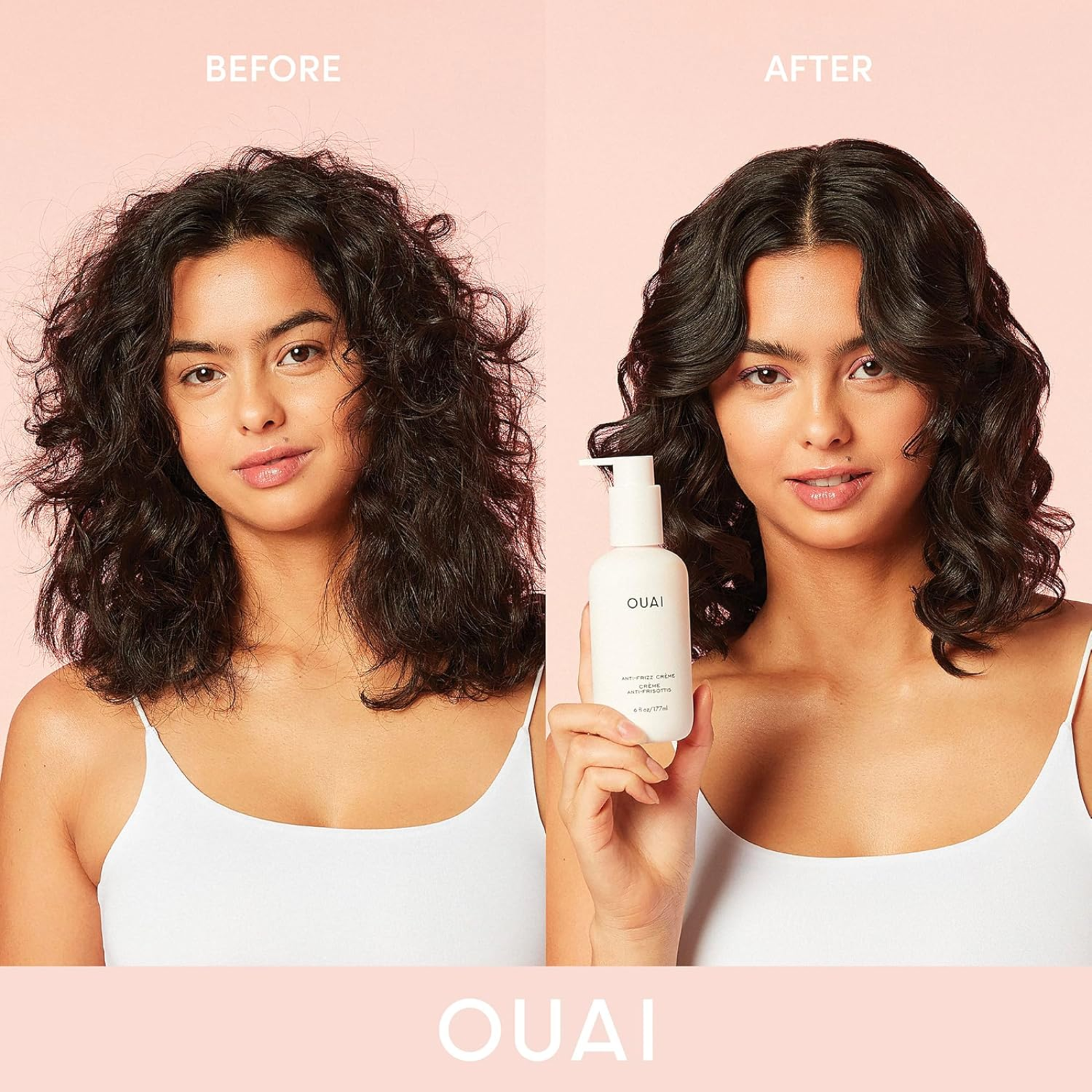 OUAI Anti Frizz Crème (Lightweight styling cream)