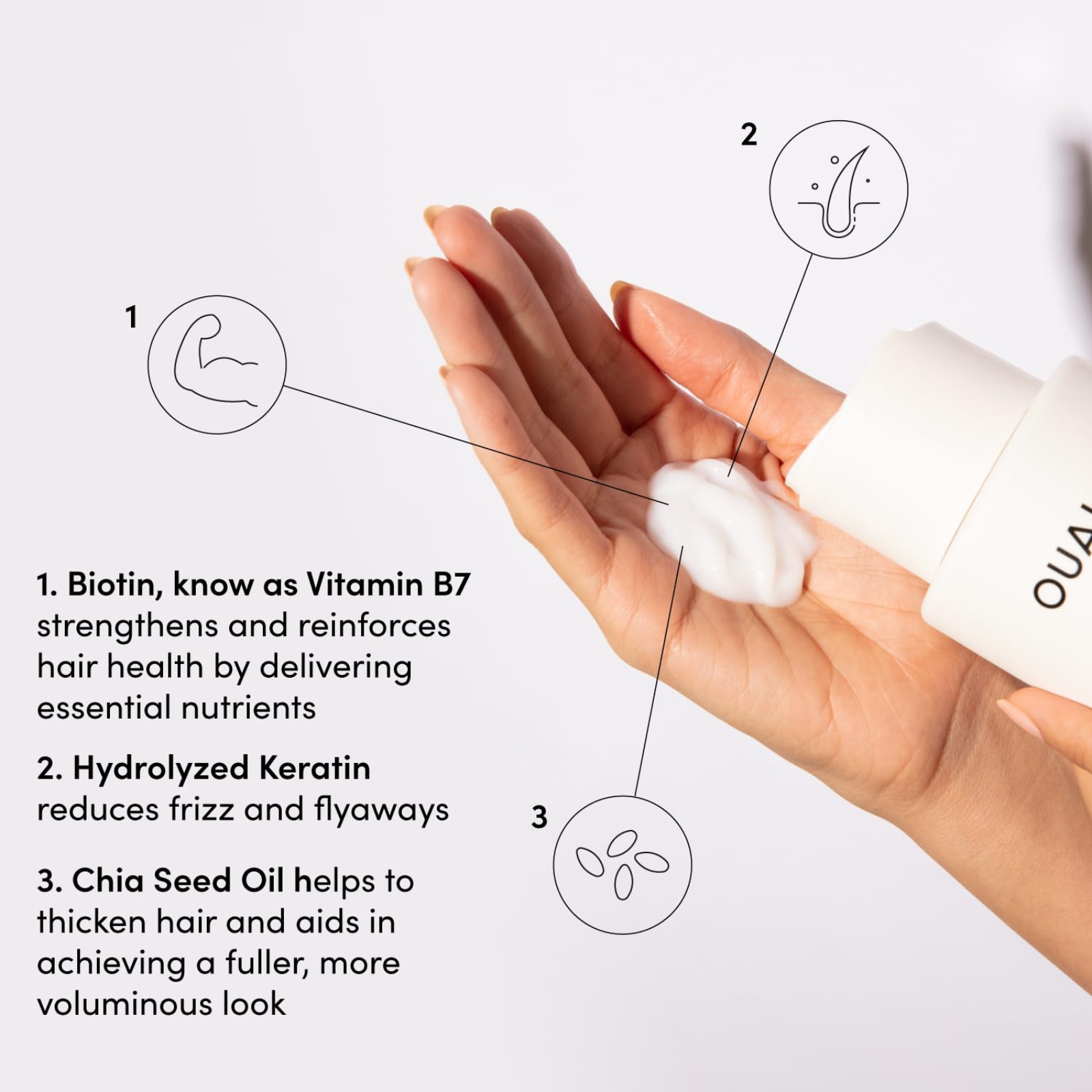 OUAI Fine Hair Conditioner (Color-safe conditioner)