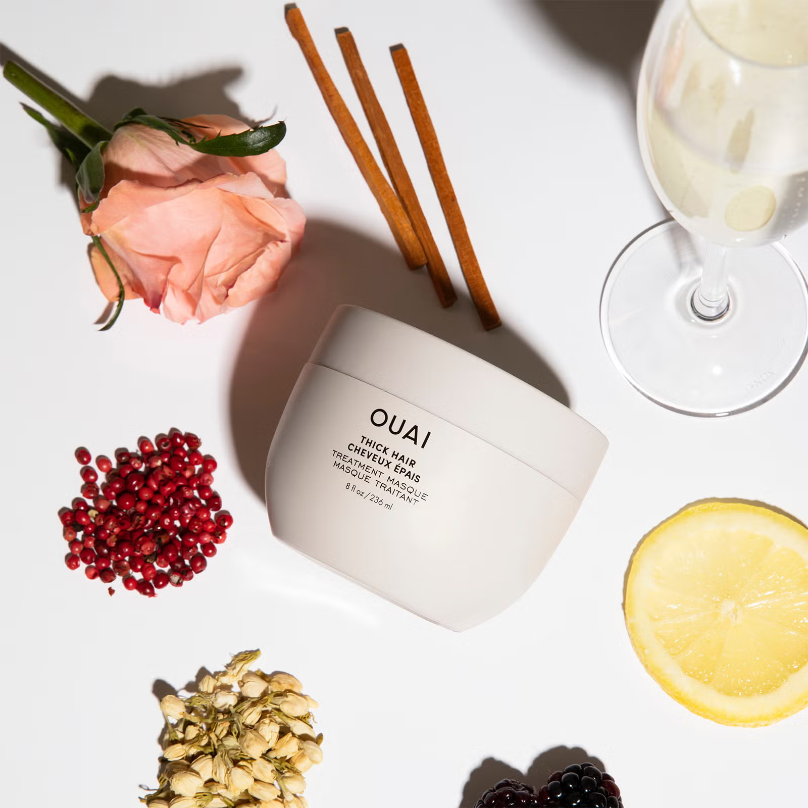 OUAI Thick Hair Treatment Masque (Buttery hair mask)