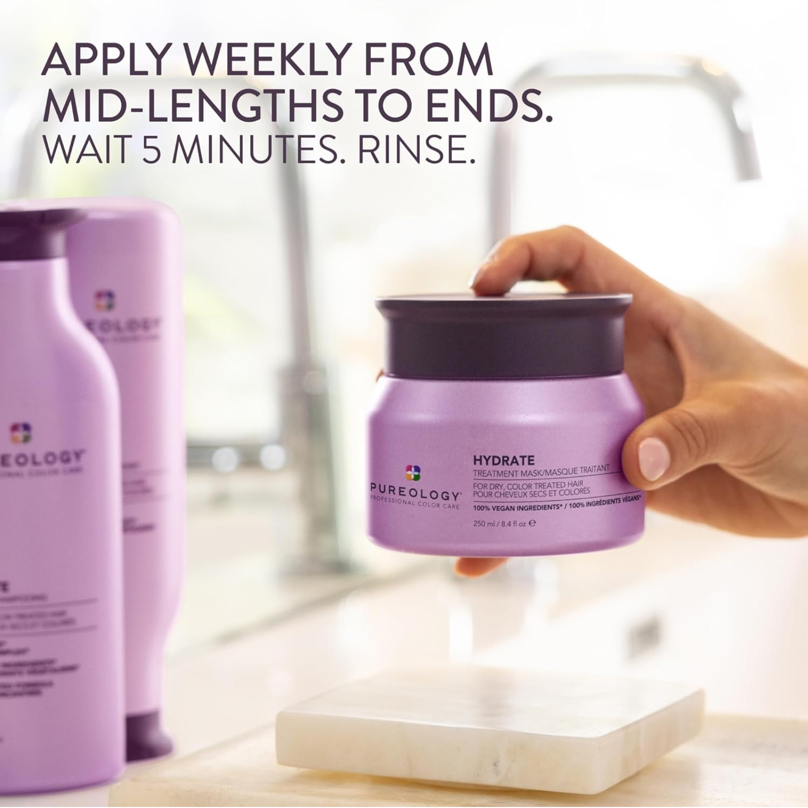 Pureology Hydrate Treatment Hair Mask (Ultimate hydration for dry hair)