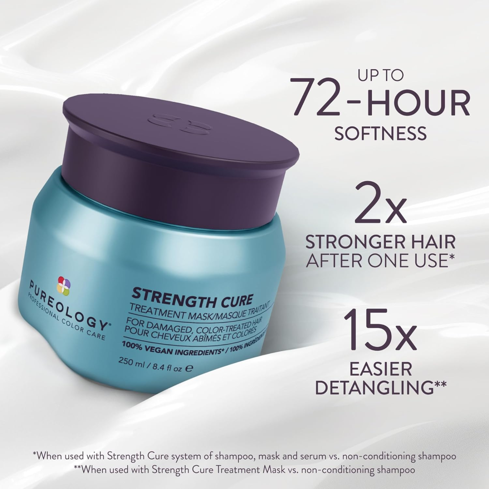 Pureology Strength Cure Hair Mask (Restorative hair mask)