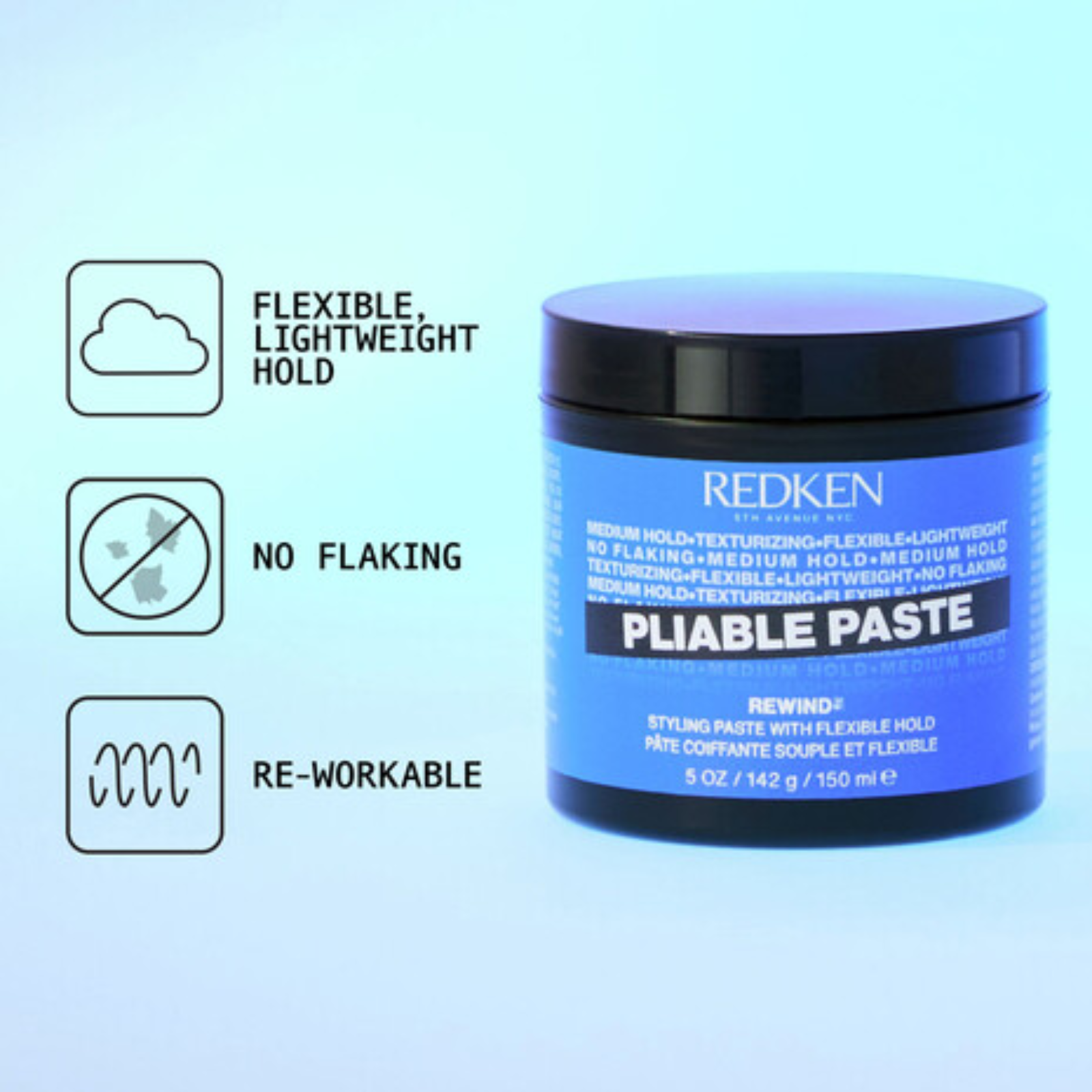 Redken Pliable Paste (Flexible molding paste)