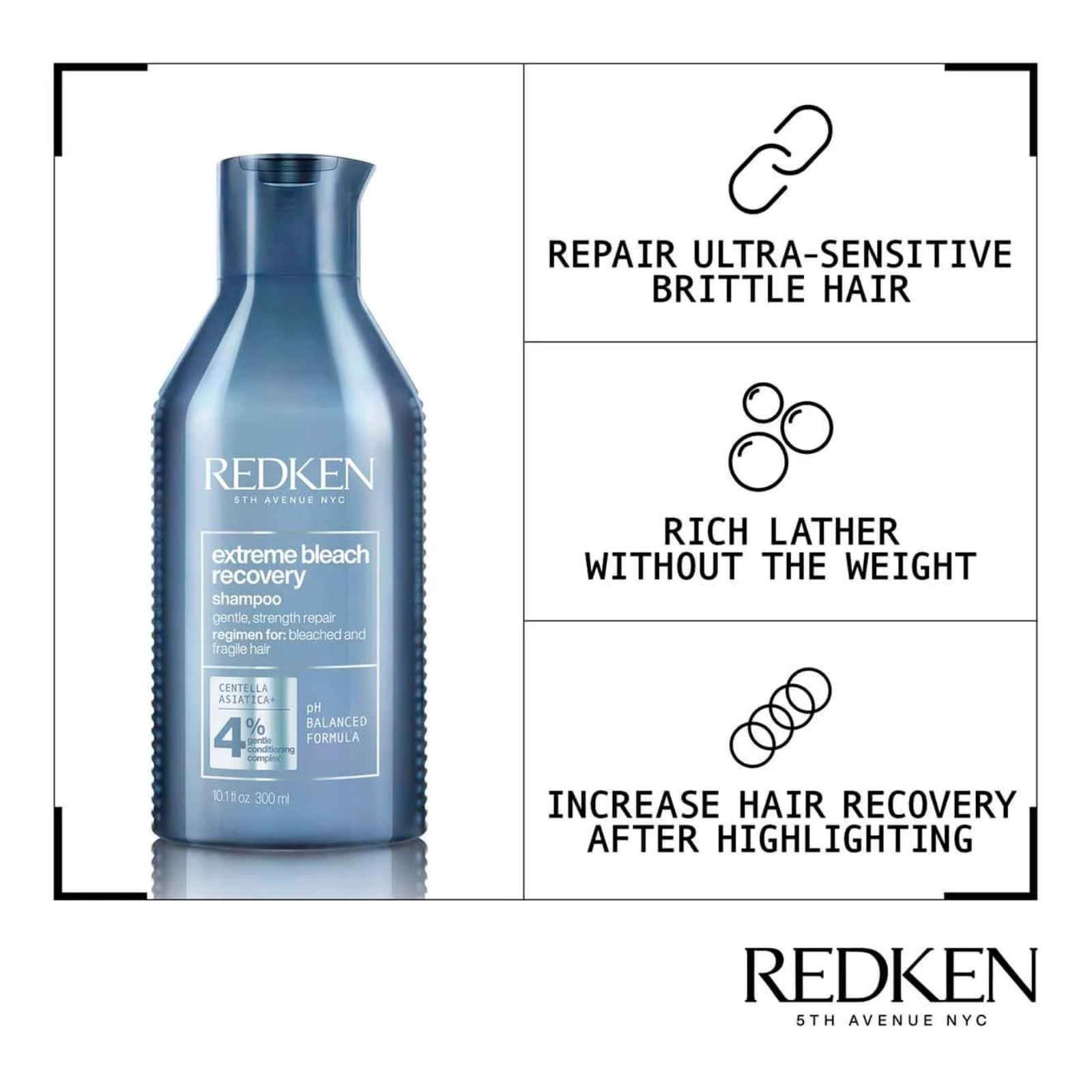 Redken Extreme Bleach Recovery Shampoo (Reparative shampoo for damaged hair)