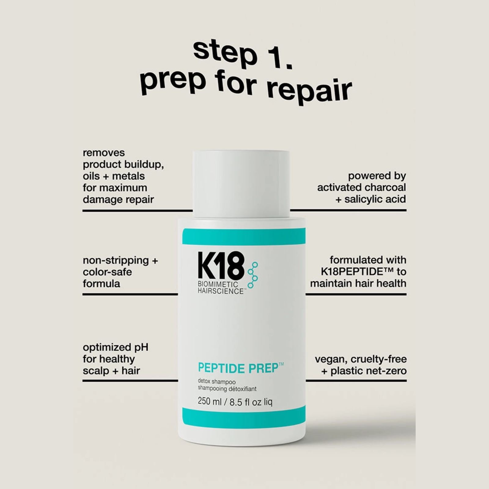 K18 Biomimetic HairScience Next Level Hair Repair Kit (High-performance treatment system)