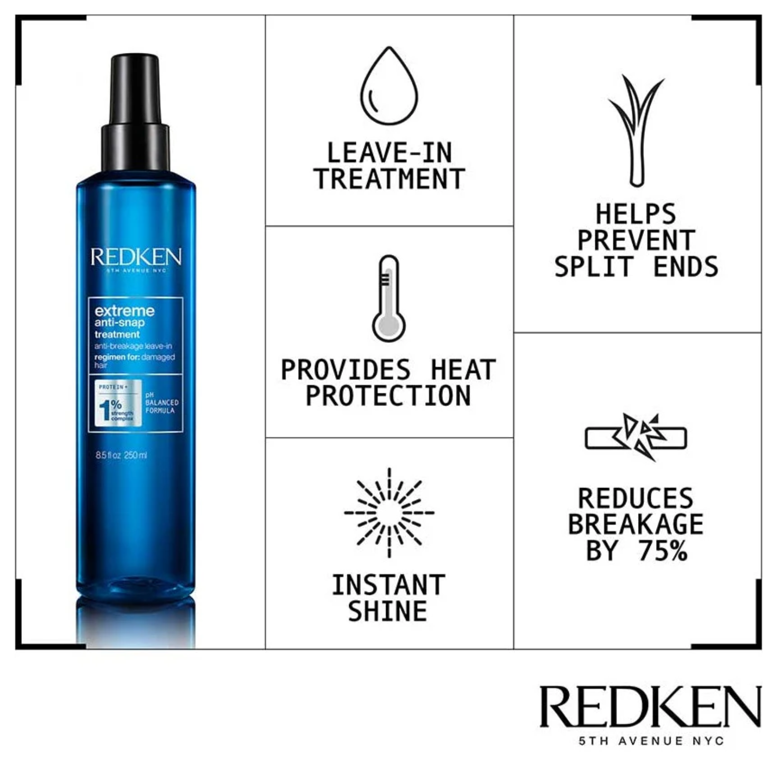 Redken Extreme Anti-Snap Treatment (Hair-strengthening leave-in treatment)