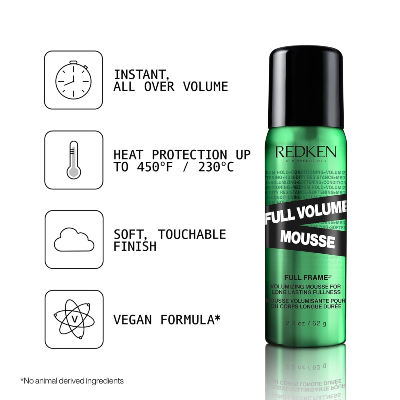 Redken Full Volume Mousse (Volumizing mousse)