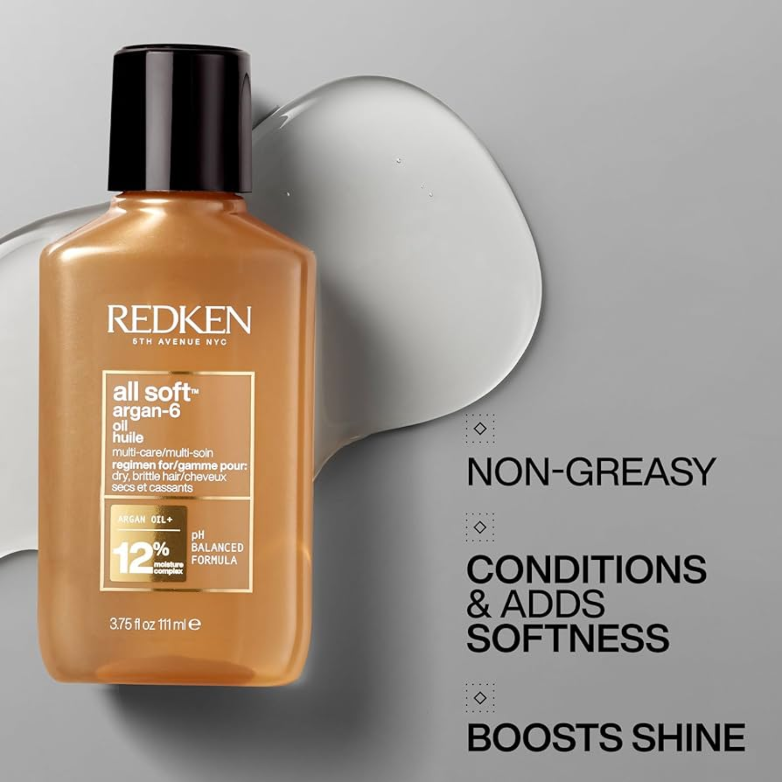 Redken All Soft™ Argan-6 Oil (Multi-care oil for dry hair)