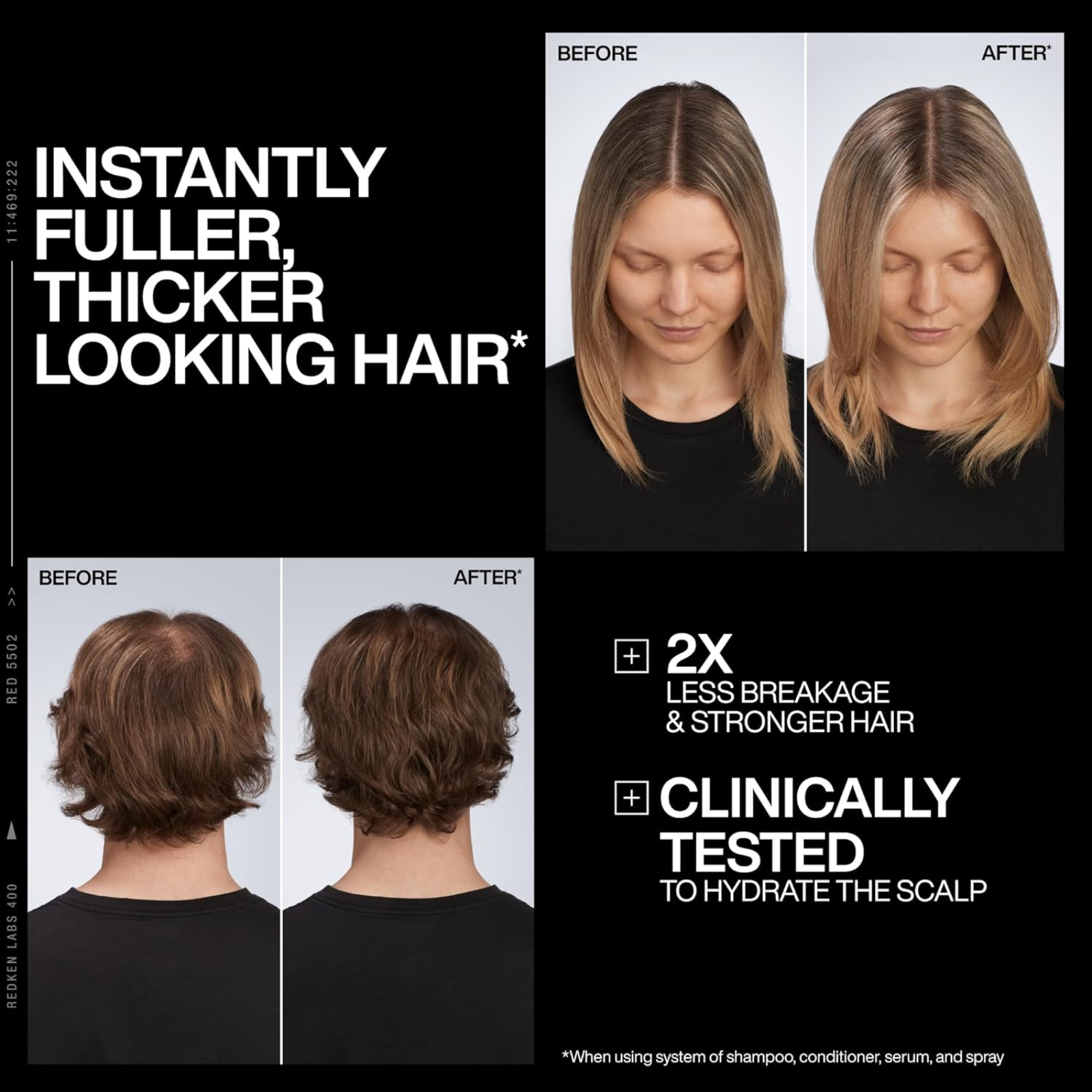 Redken Acidic Grow Full System (Scalp & hair serum)