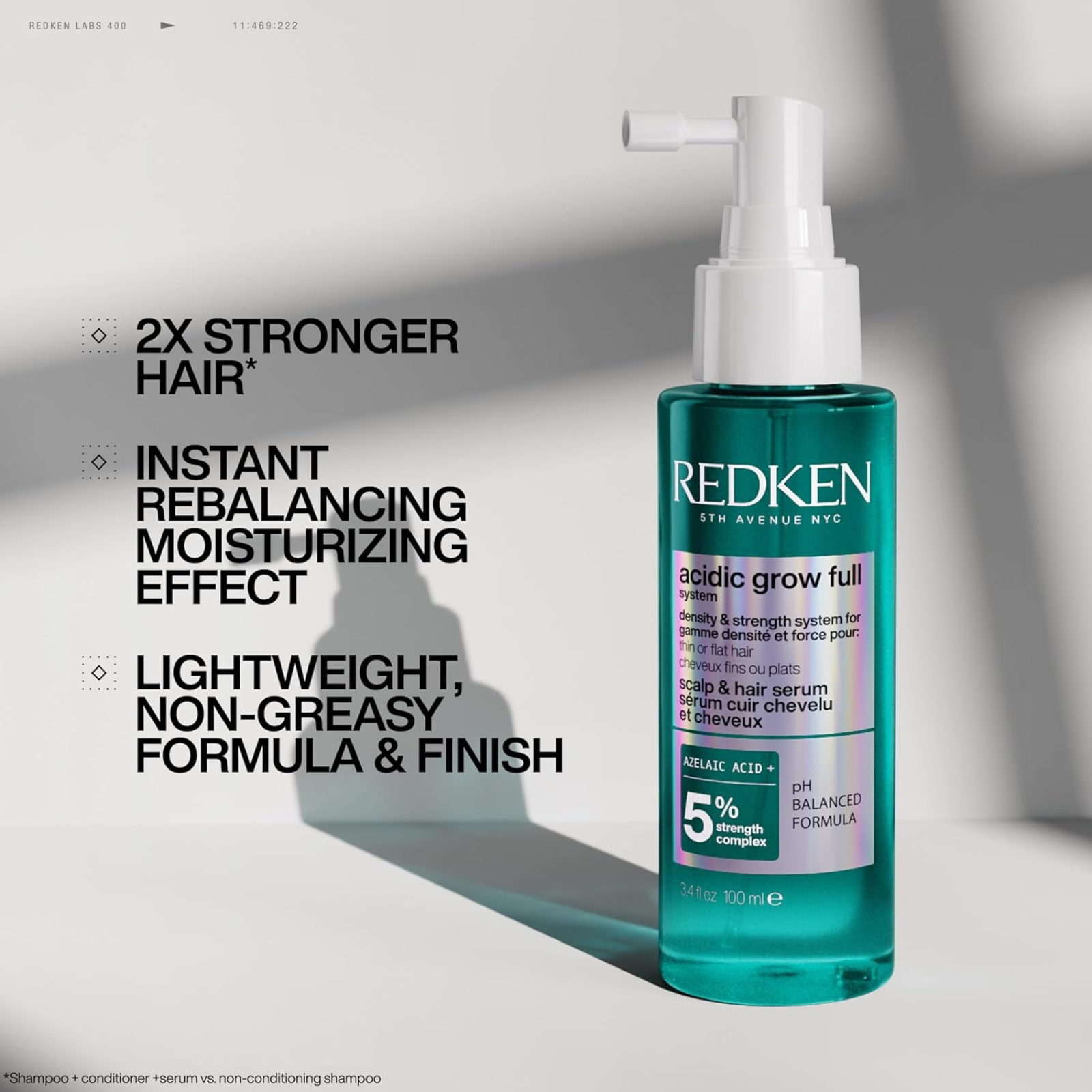 Redken Acidic Grow Full System (Scalp & hair serum)