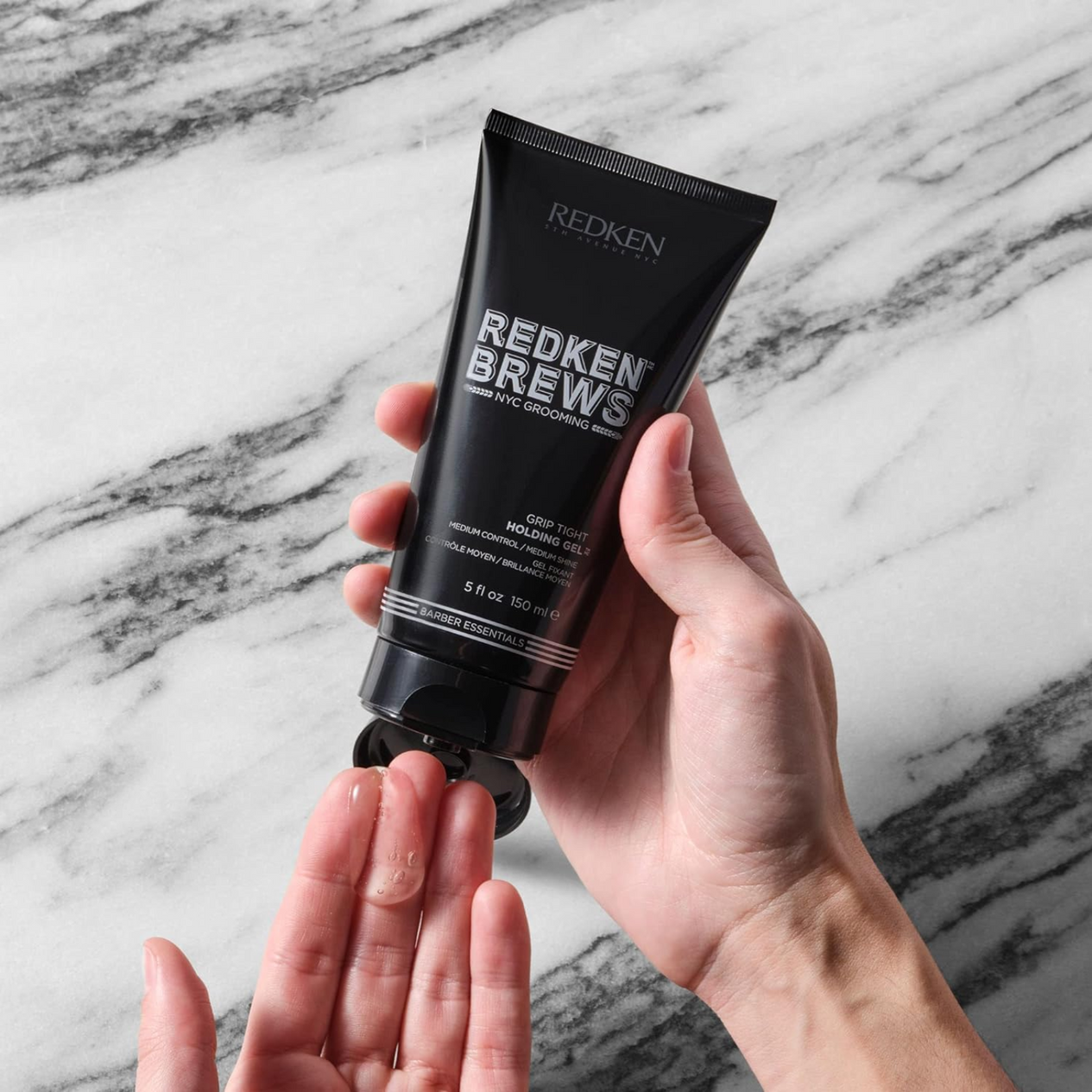 Redken Brews Grip Tight Holding Gel (Styling gel for curly hair)