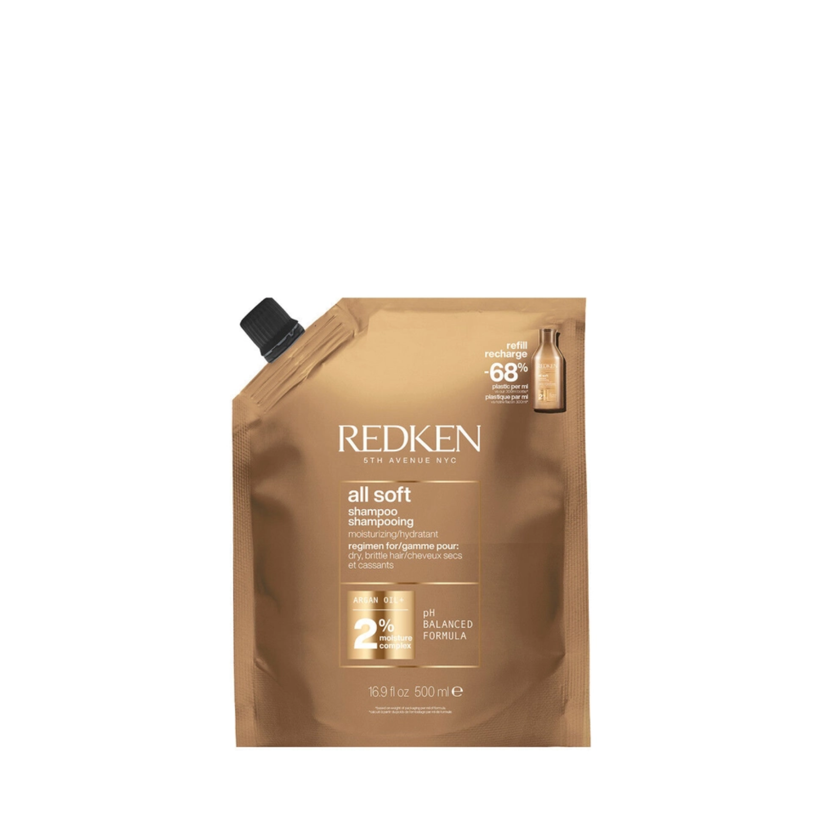 Redken All Soft™ Shampoo (Shampoo with argan oil for dry hair)