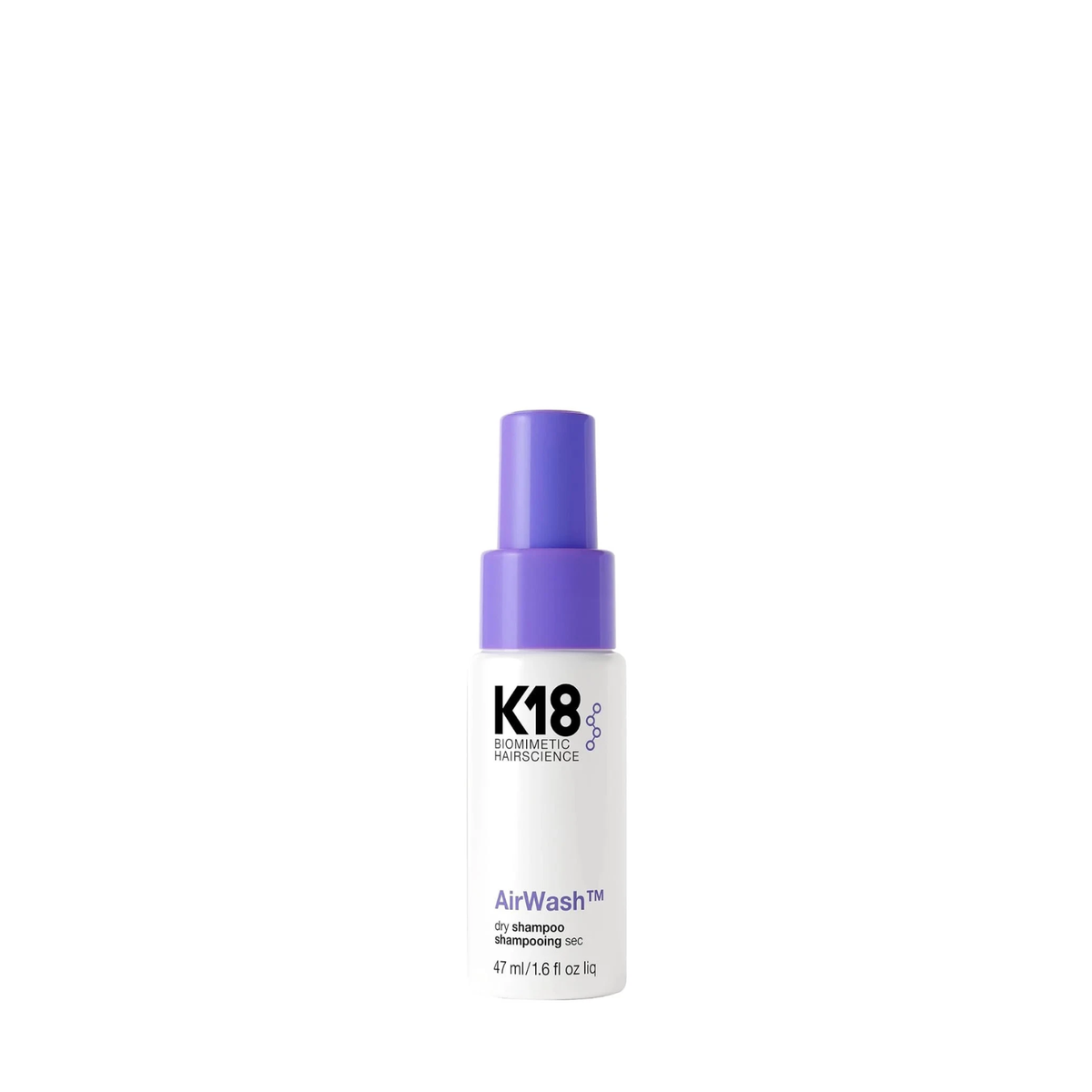 K18 Biomimetic HairScience AirWash (Non-aerosol dry shampoo)