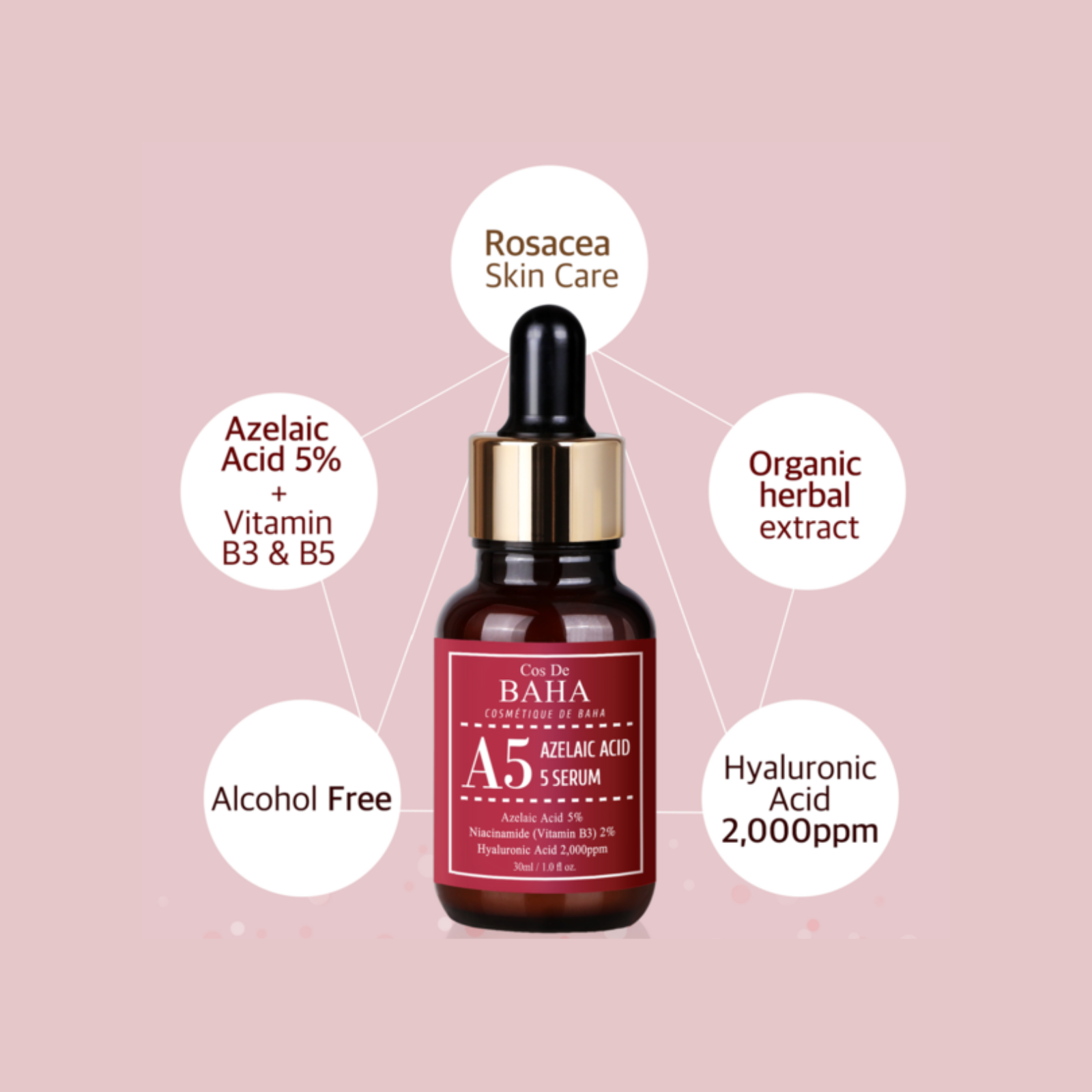 Сos de Baha Azelaic Acid 10% Serum (Serum with azelaic acid)