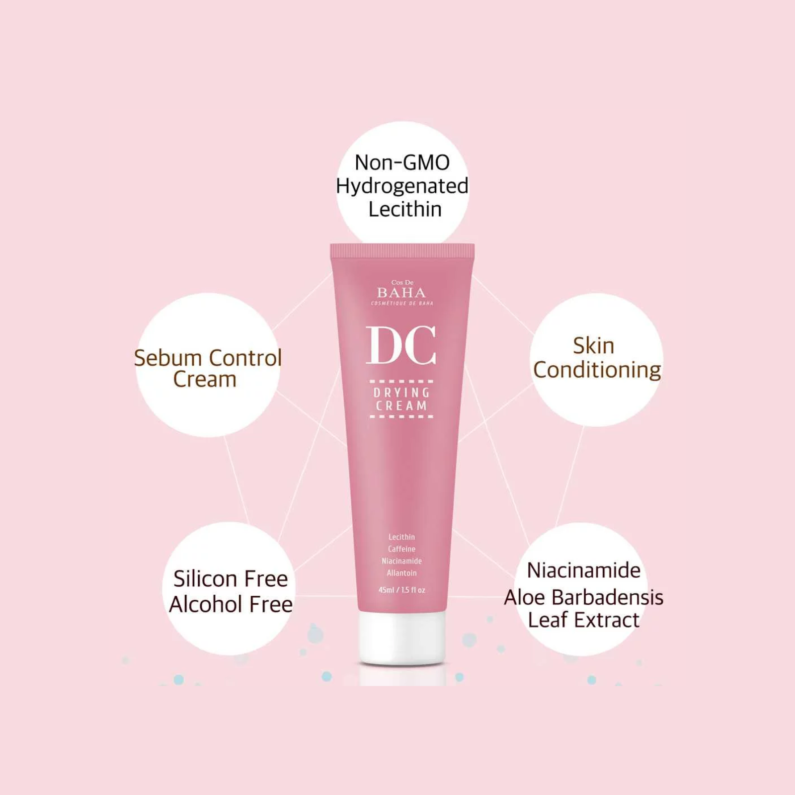 Cos de Baha Drying Cream DC (Cream for oily skin)