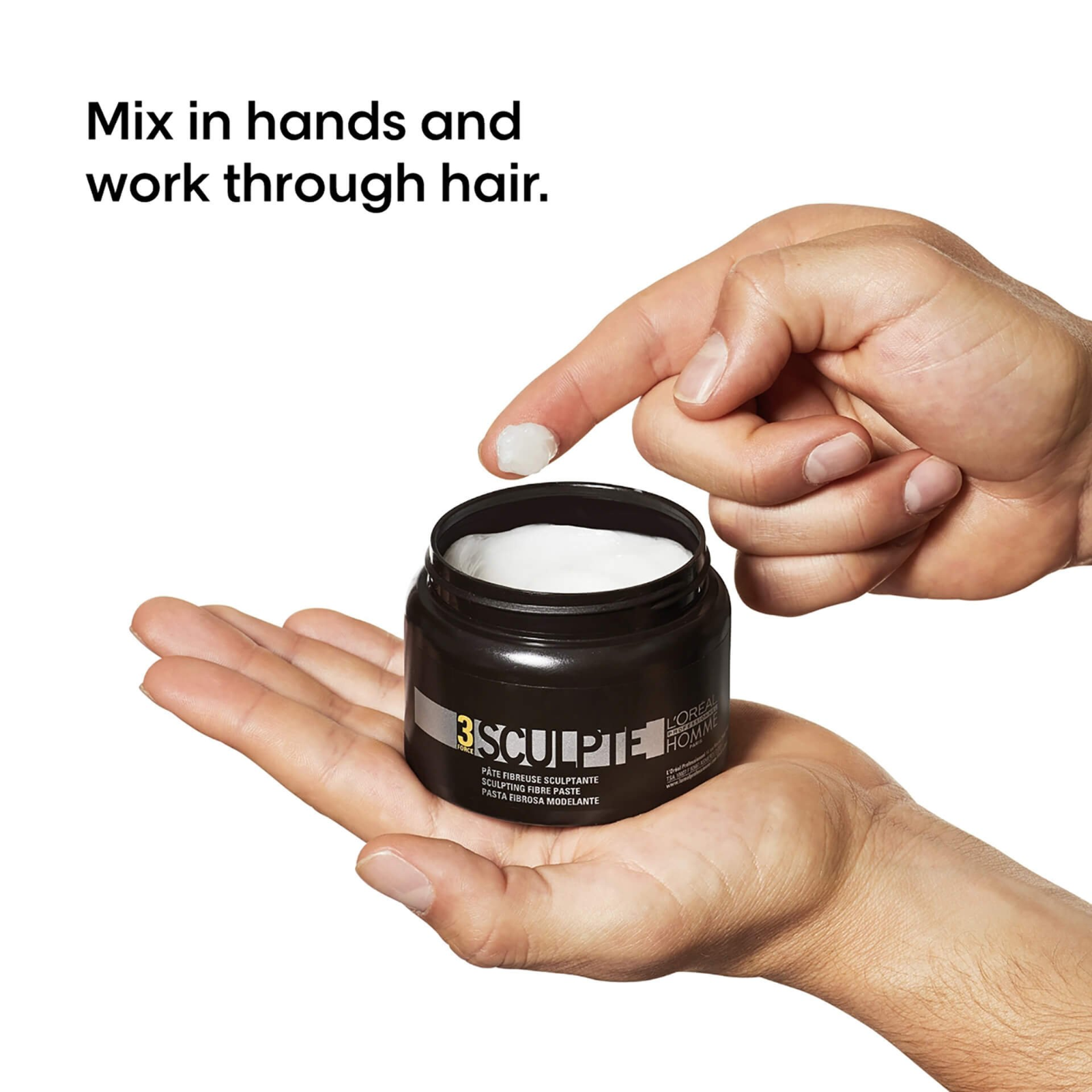 L'Oréal Professionnel Sculpte Fiber Paste (Sculpting fiber paste)