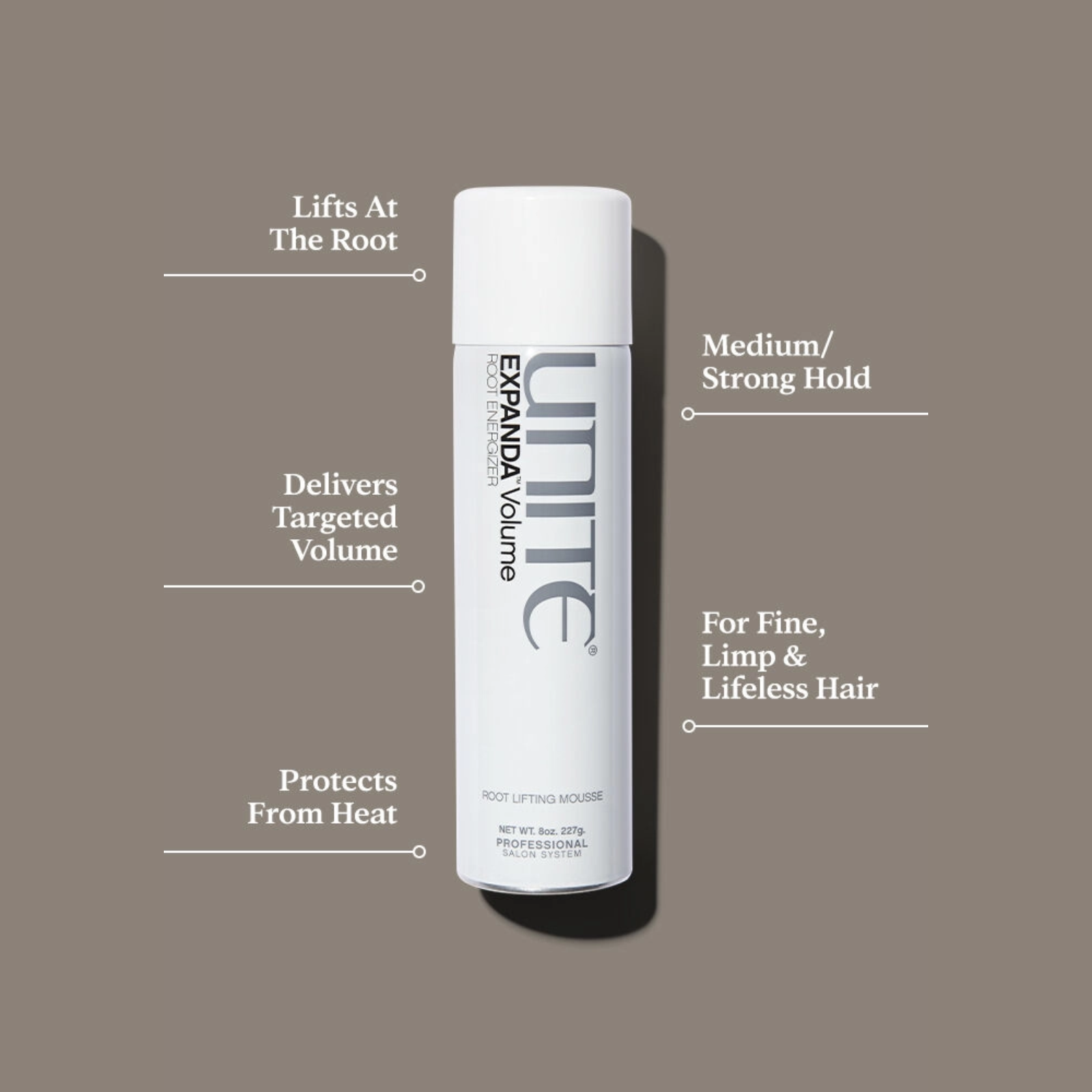 UNITE HAIR EXPANDA Volume (Volumizing spray foam)