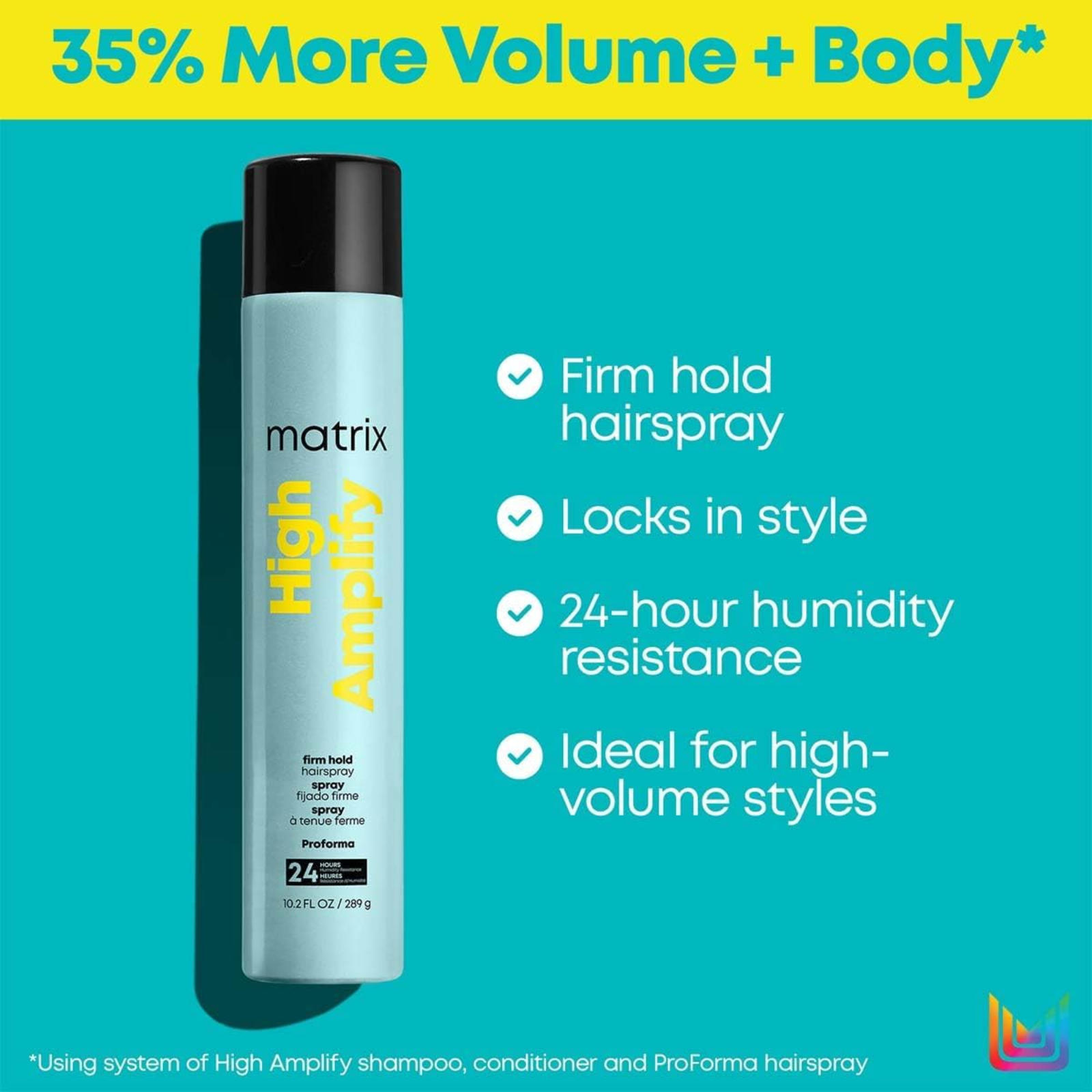 Matrix High Amplify ProForma Hairspray (Volumizing hairspray)