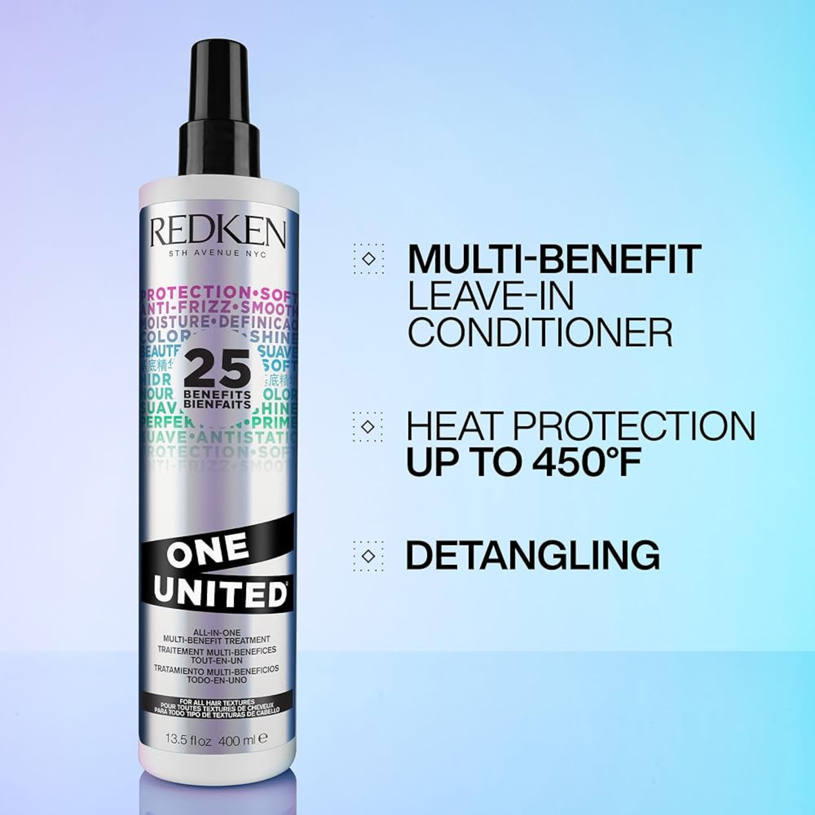 Redken One United All-In-One Multi Benefit Leave-In Conditioner (Multi-functional leave-in treatment)