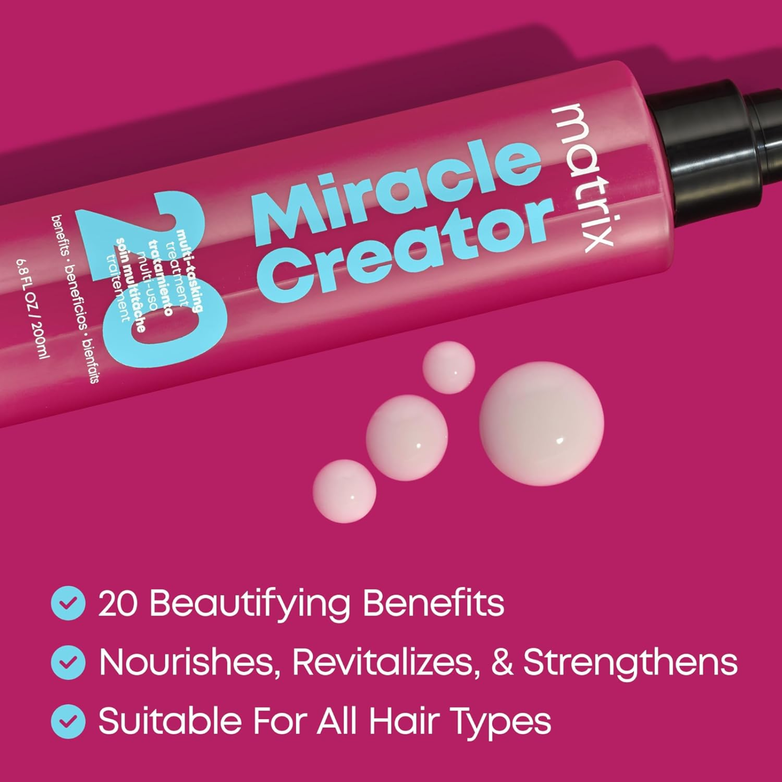 Matrix Miracle Creator Multi-Tasking Treatment Spray (All-in-one leave-in treatment)