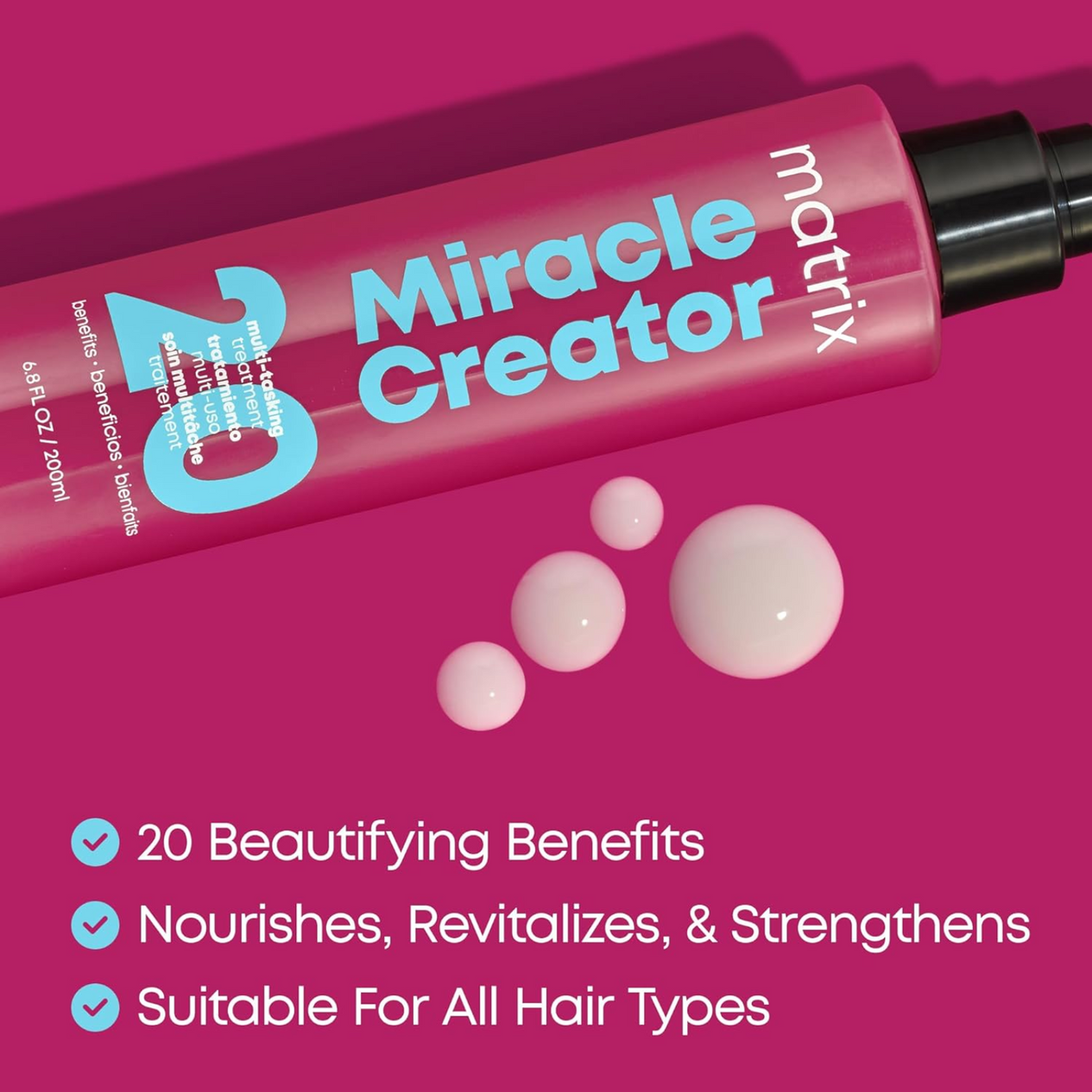 Matrix Miracle Creator Multi-Tasking Treatment Spray (All-in-one leave-in treatment)