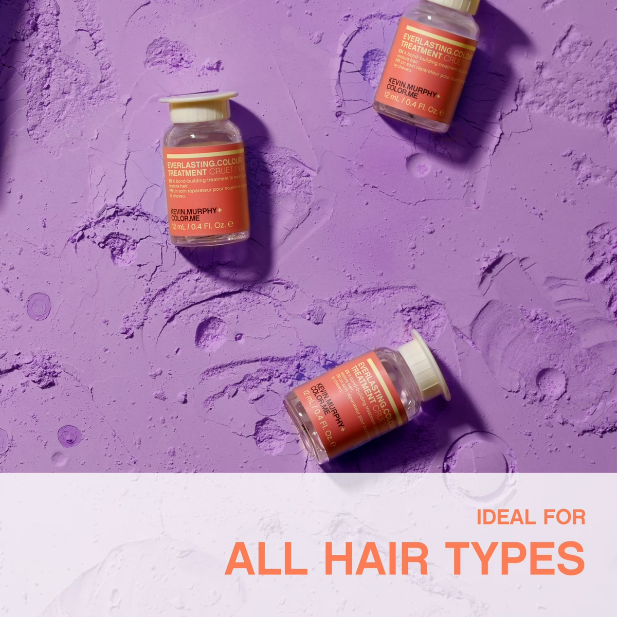 KEVIN.MURPHY EVERLASTING.COLOUR TREATMENT HOME KIT (Bond-building color treatment, 3 pack)