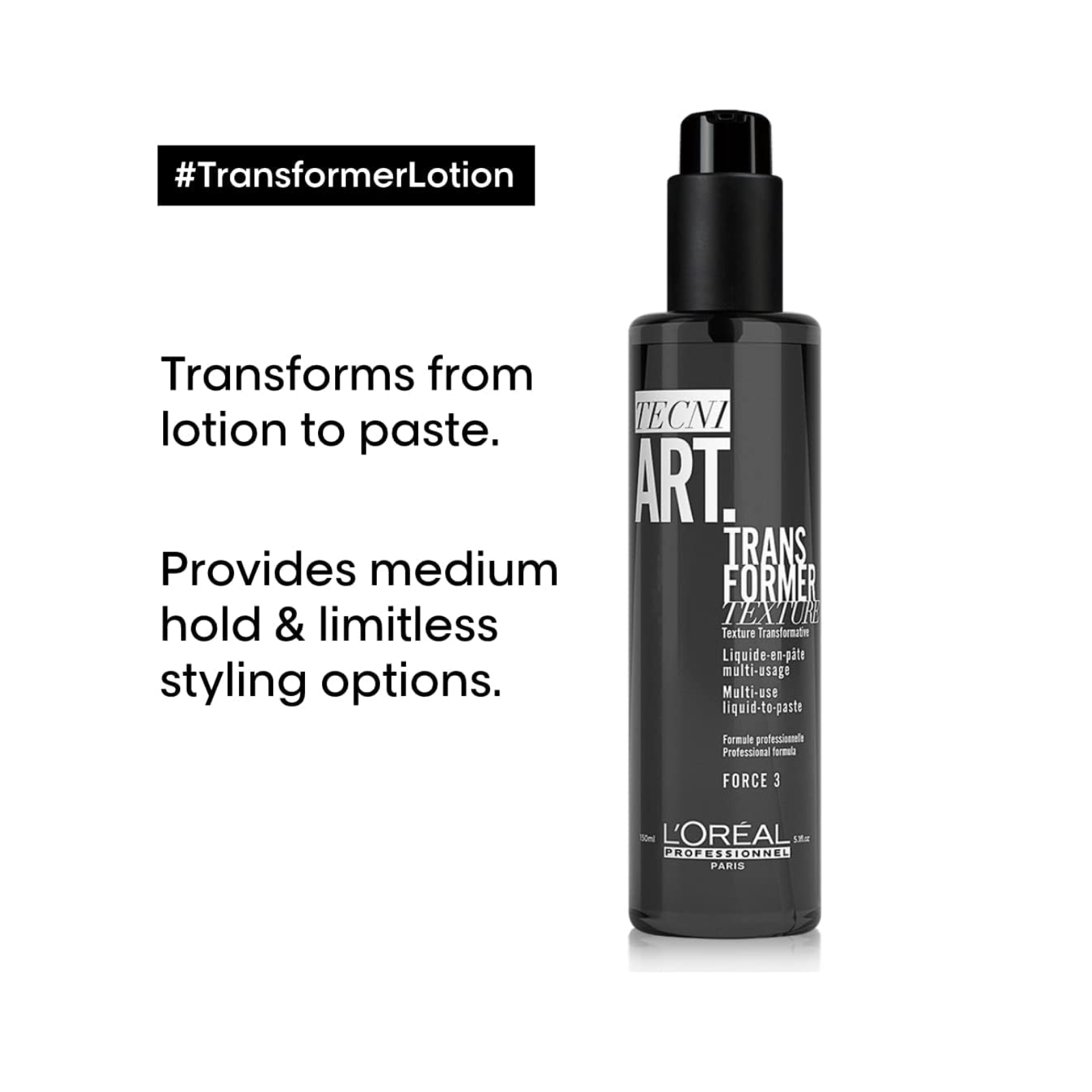 L'Oréal Professionnel Transformer Lotion (Lotion for heat protection & blow dry)