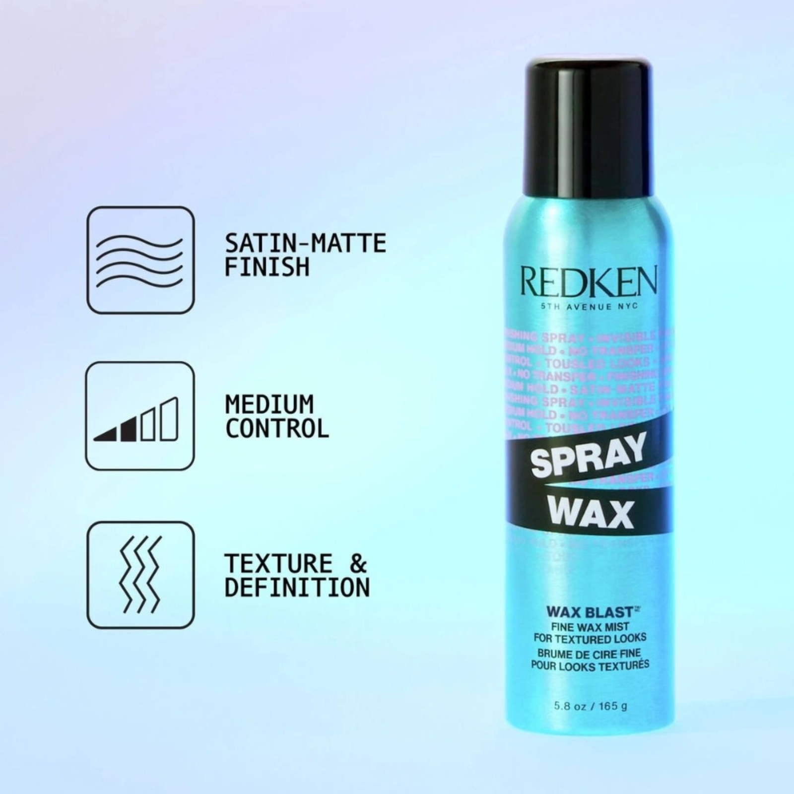 Redken Spray Wax Texture Mist (Finishing spray-wax)