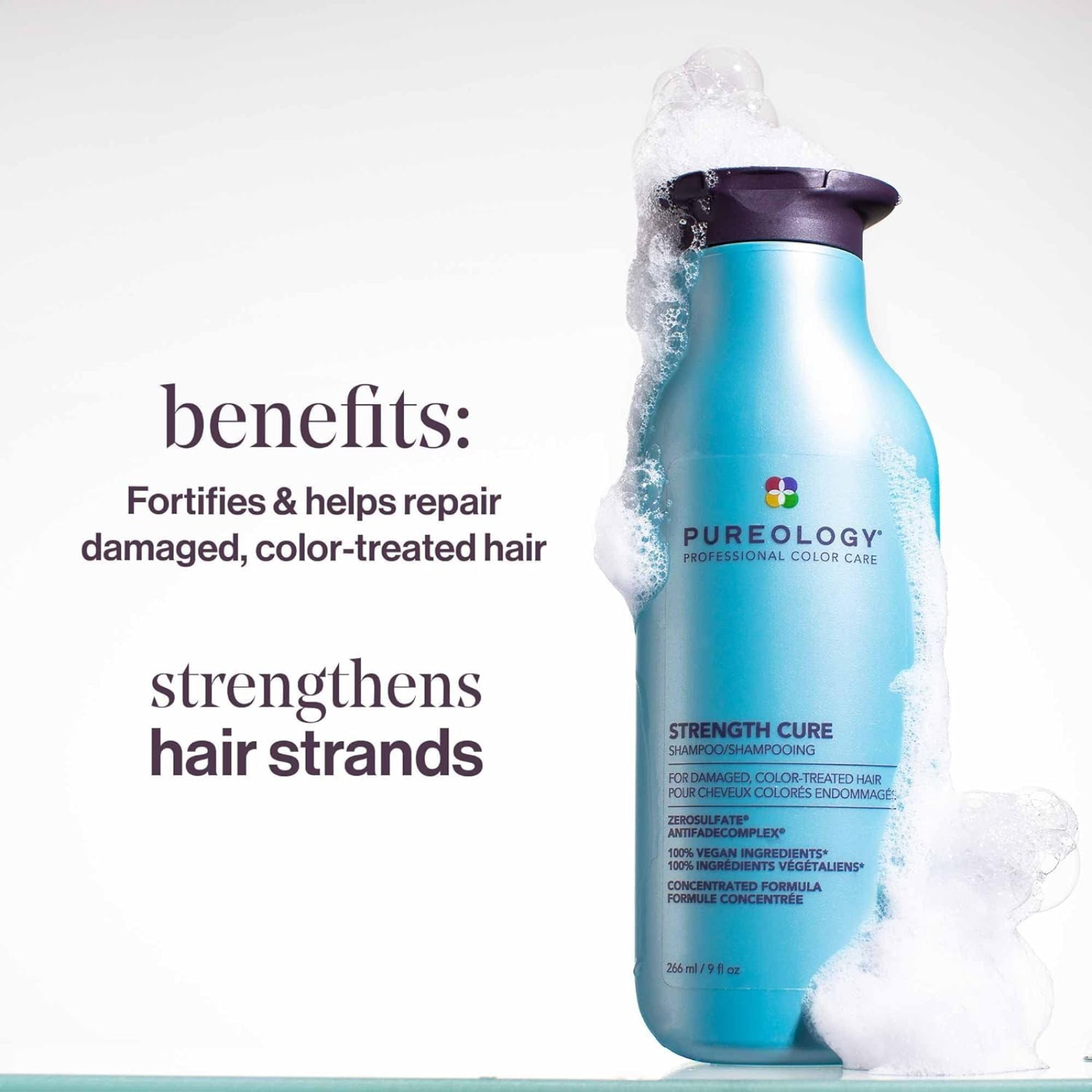 Pureology Strength Cure Shampoo (Strengthening shampoo)