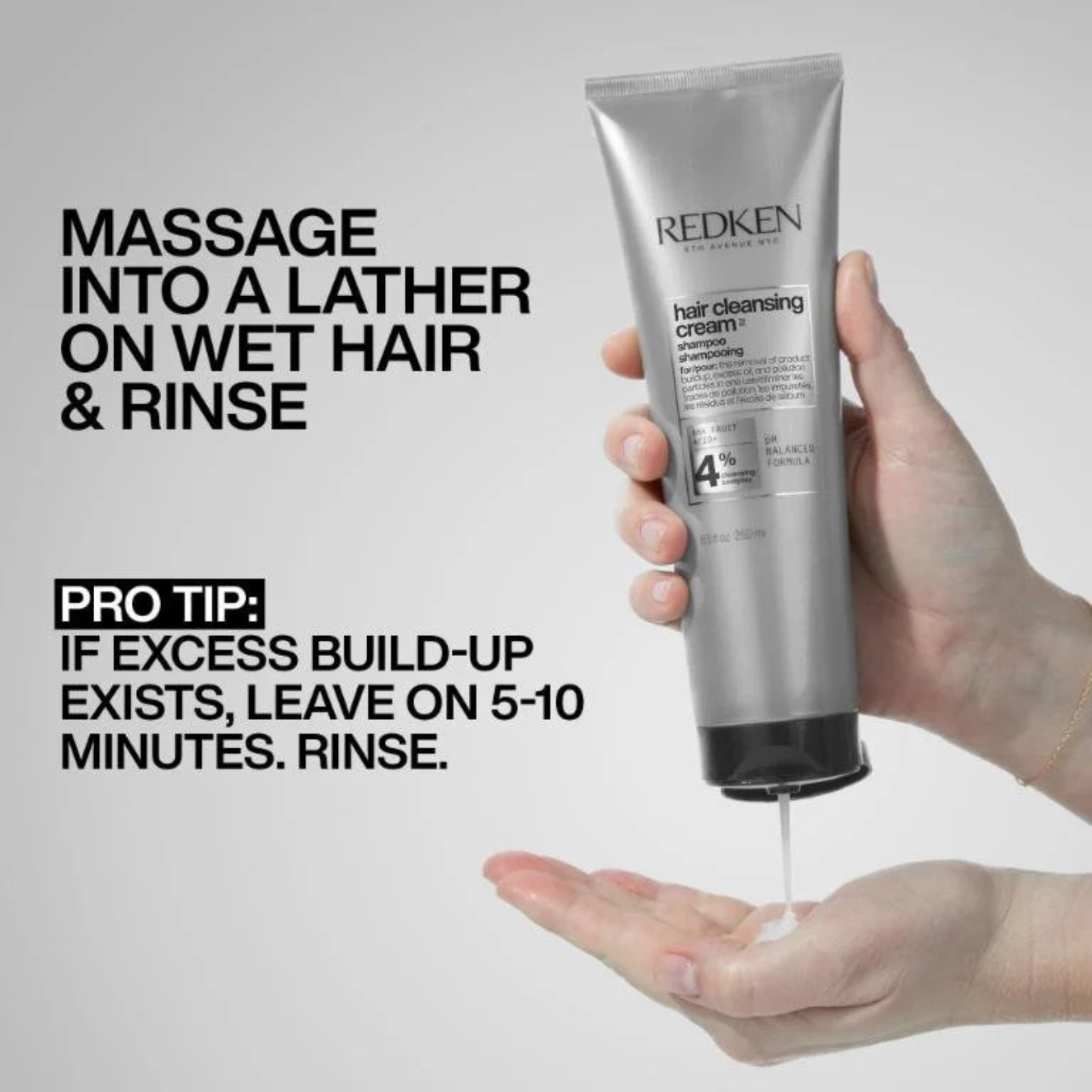 Redken Hair Cleansing Cream Shampoo (Clarifying shampoo)