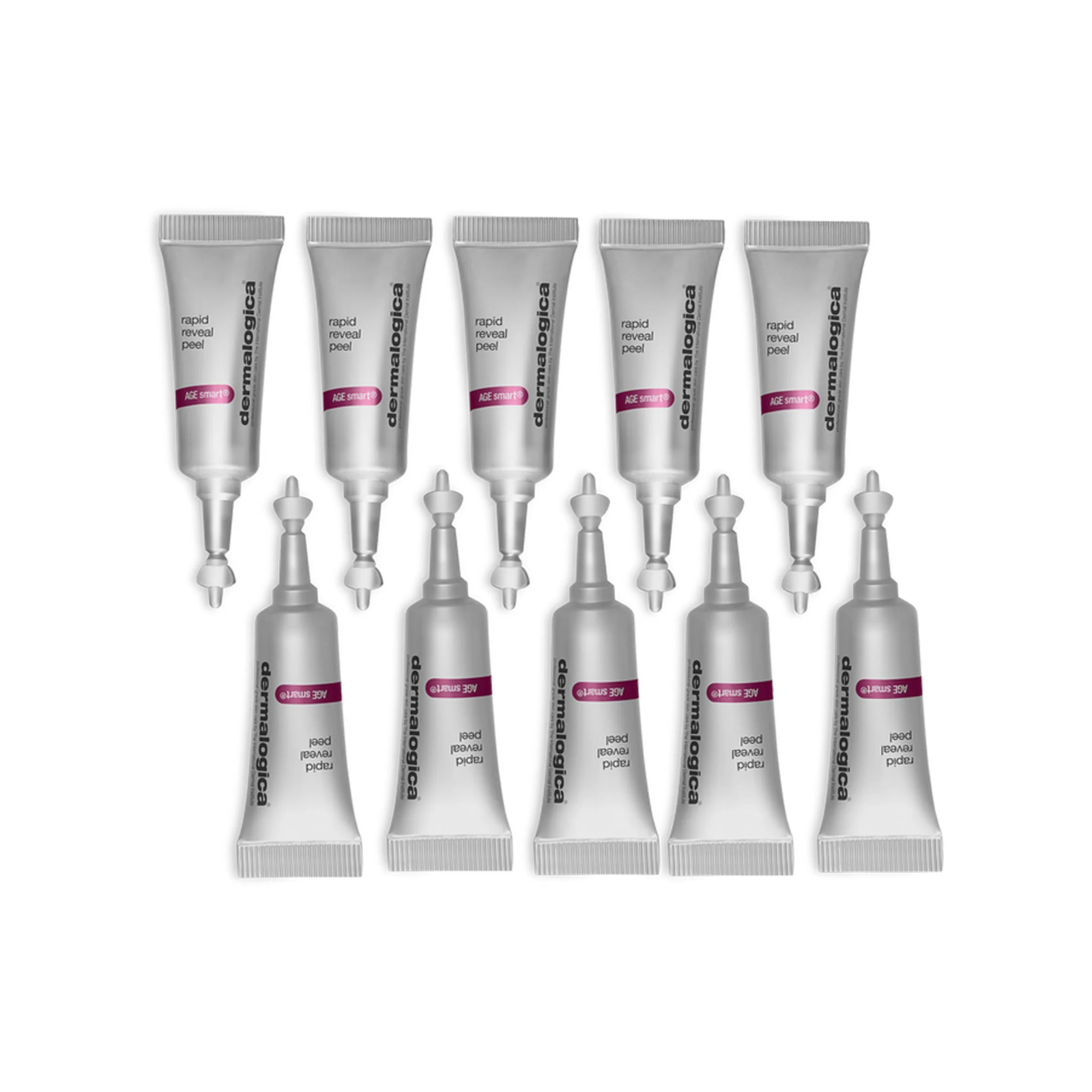 Dermalogica Rapid Reveal Peel 10-Pack (Professional-grade at-home peel kit)