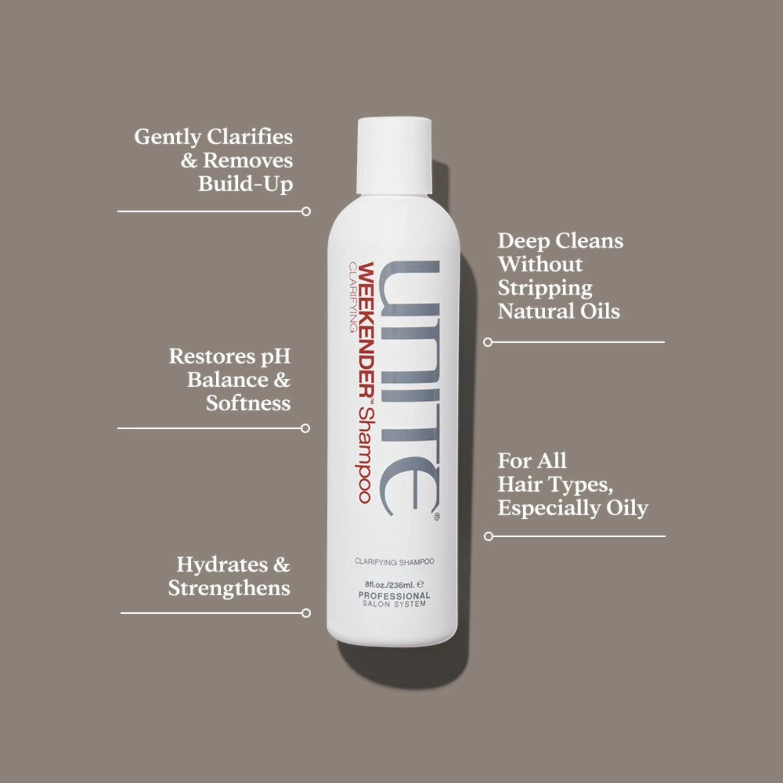 UNITE HAIR WEEKENDER Shampoo (Clarifying shampoo)