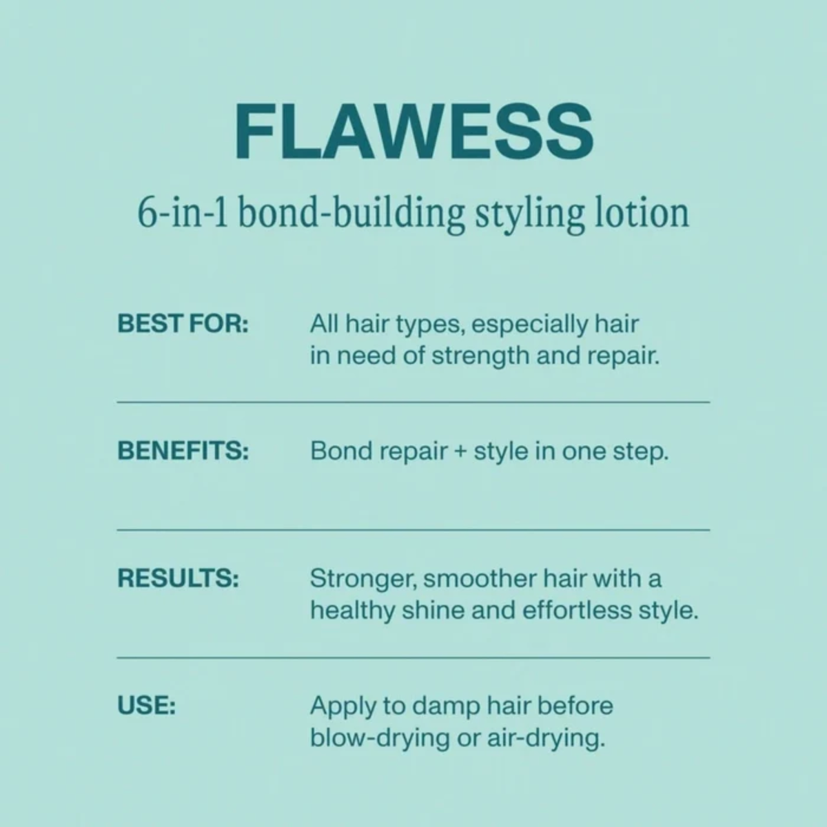 KEVIN.MURPHY FLAWLESS (6-in-1 bond-building styling lotion)