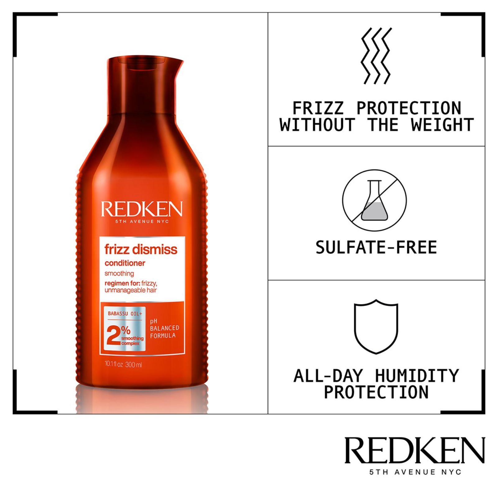 Redken Frizz Dismiss Shampoo (Shampoo to manage frizz)