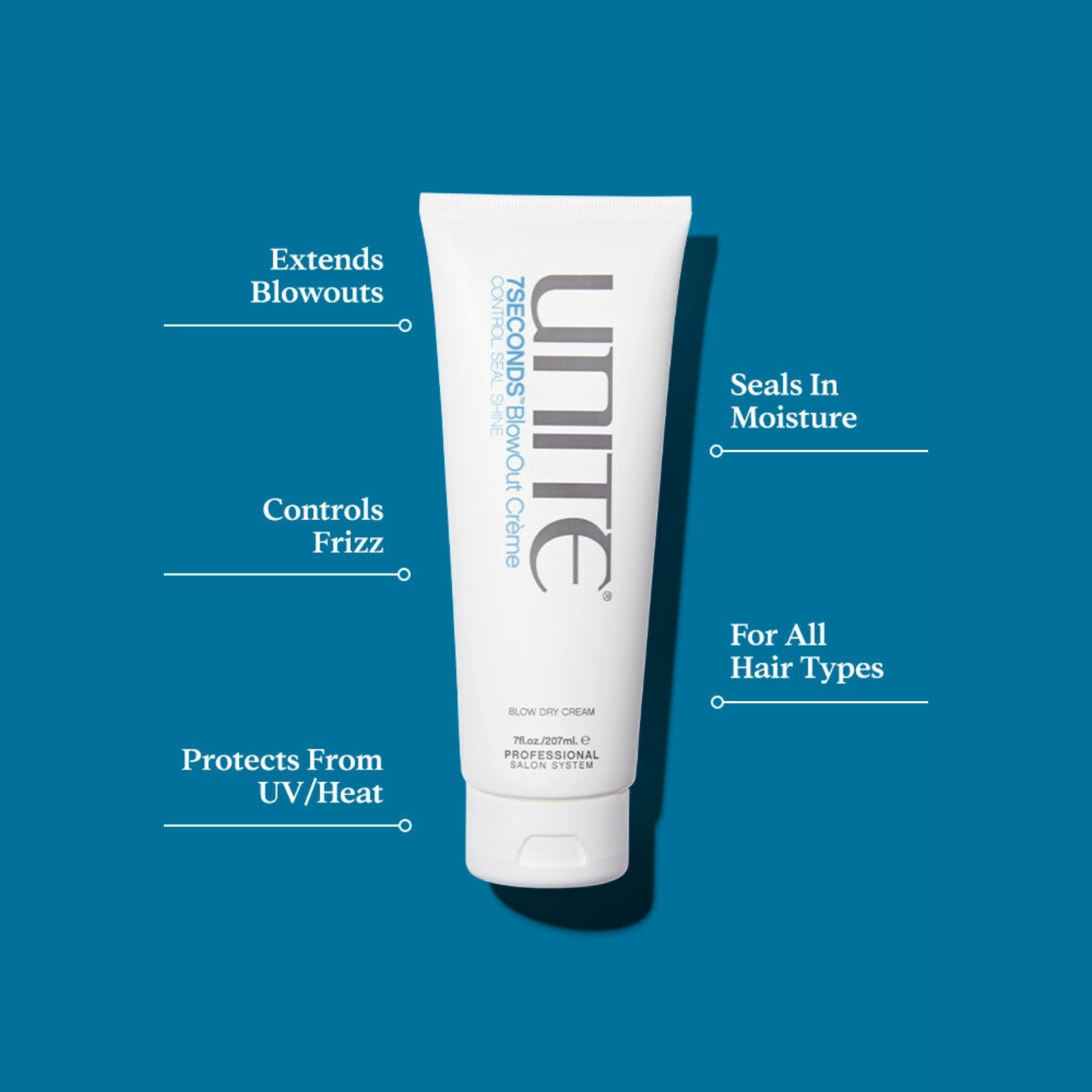 UNITE HAIR 7SECONDS BlowOut Crème (Lightweight styling cream)