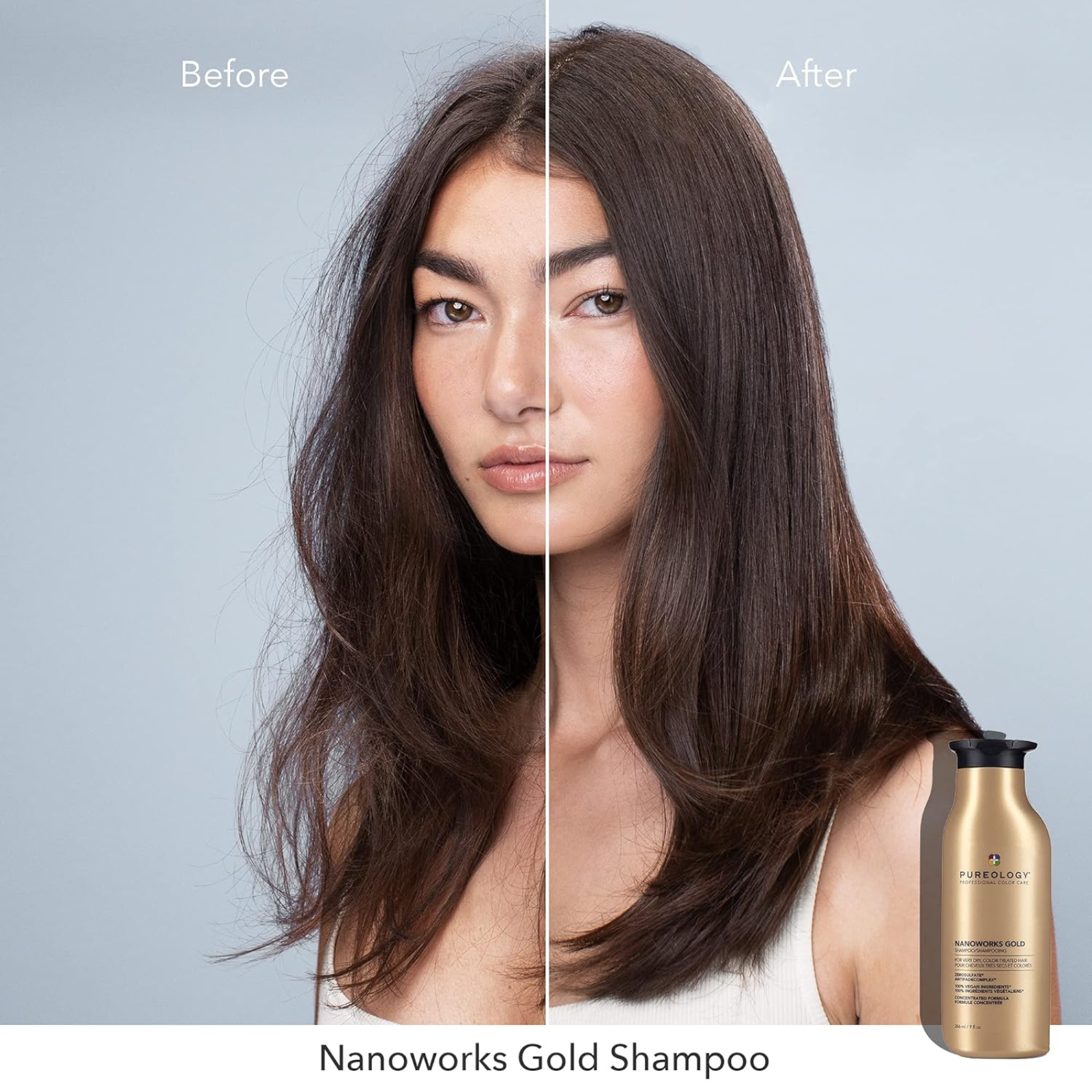 Pureology Nanoworks Gold Shampoo (Restorative shampoo)