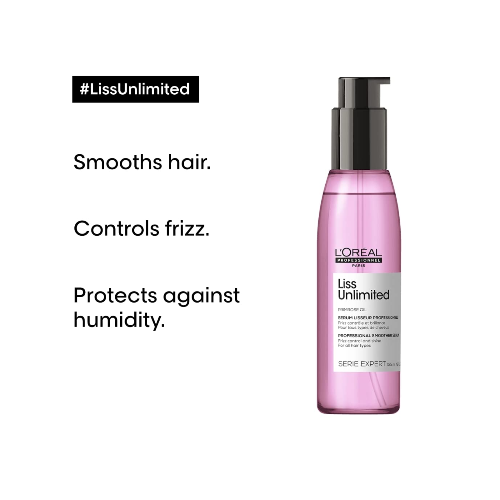 L'Oréal Professionnel Liss Unlimited Shine Perfecting Blow-Dry Oil (Anti-frizz blow-dry oil)