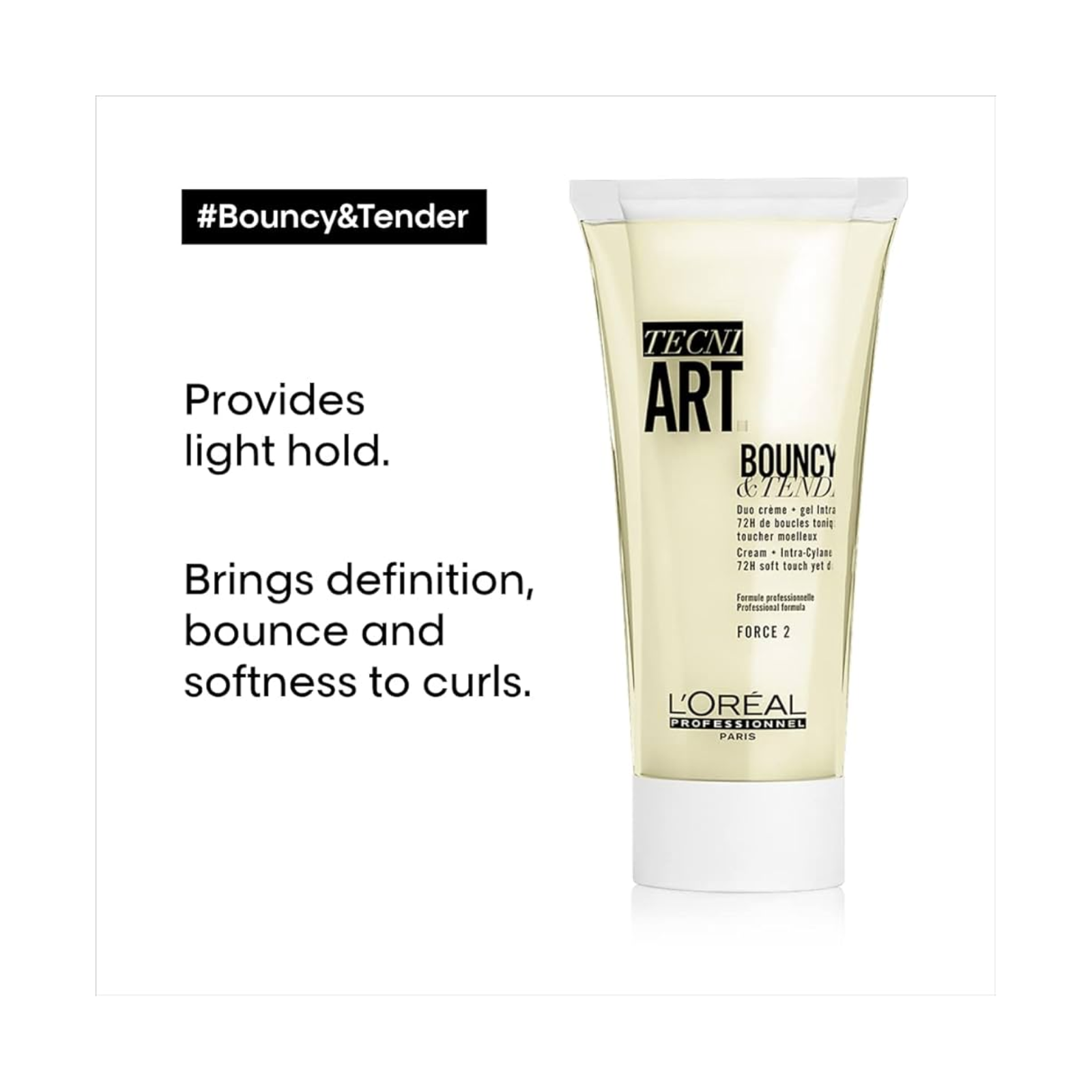 L'Oréal Professionnel Bouncy And Tender Curl Defining Gel (Curl-defining gel and cream duo)