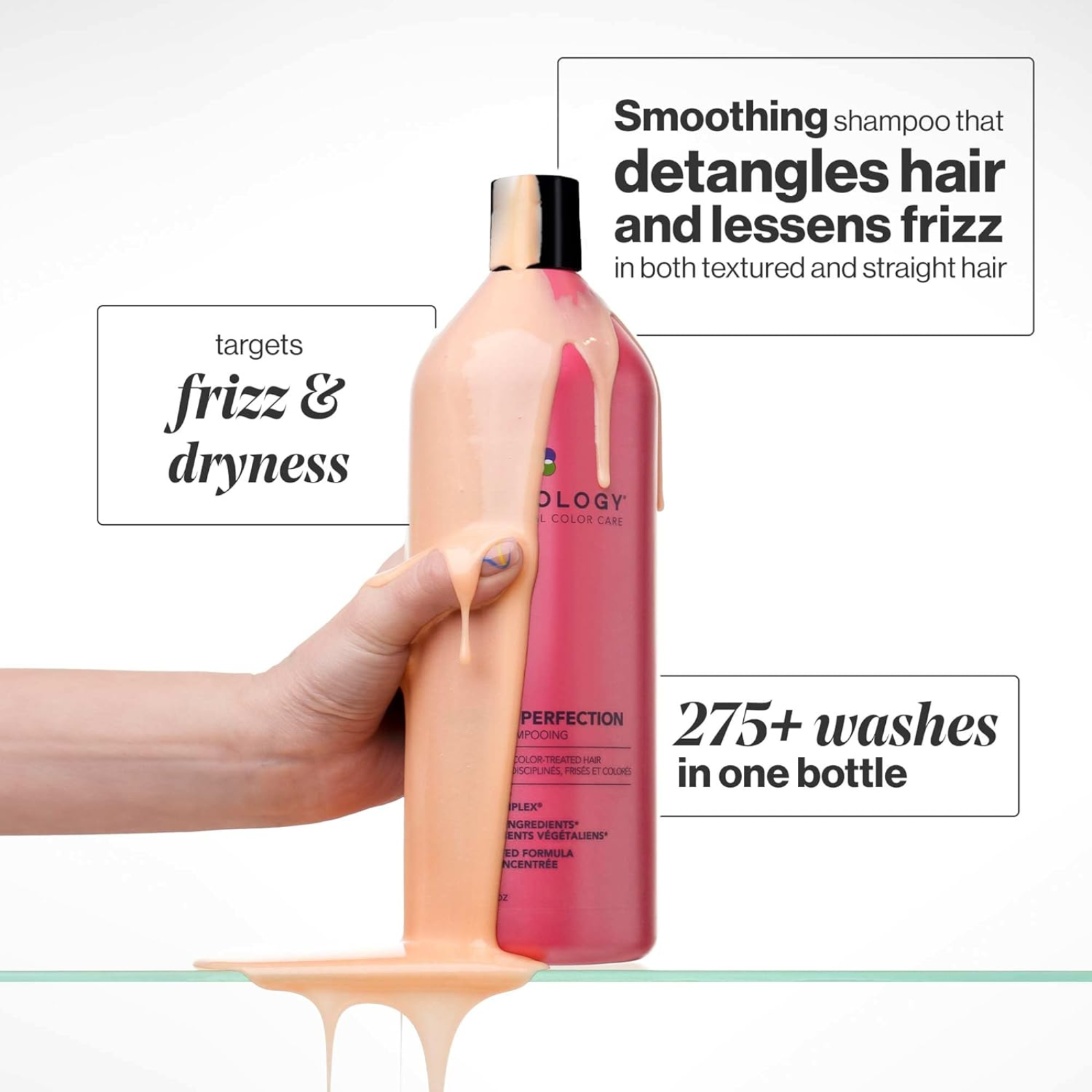 Pureology Smooth Perfection Shampoo (Smoothing shampoo)