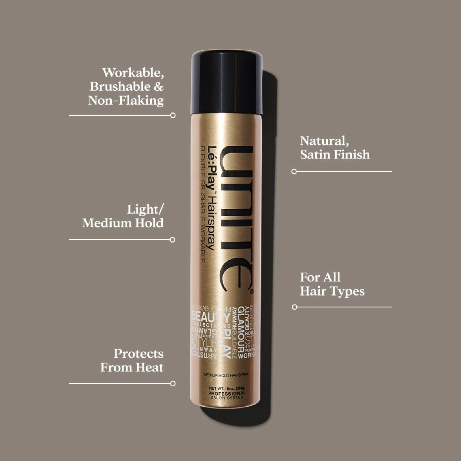 UNITE HAIR Lé:Play Hairspray (Flexible-hold hairspray)