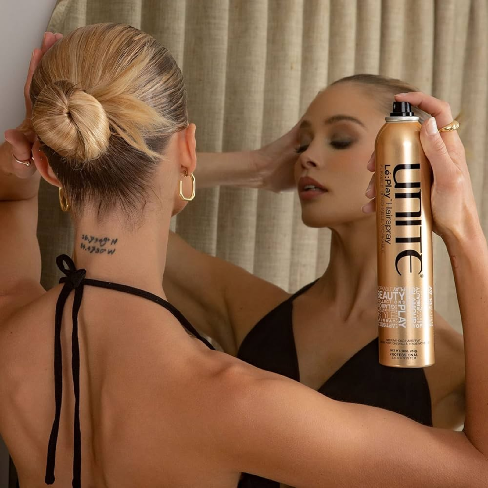 UNITE HAIR Lé:Play Hairspray (Flexible-hold hairspray)