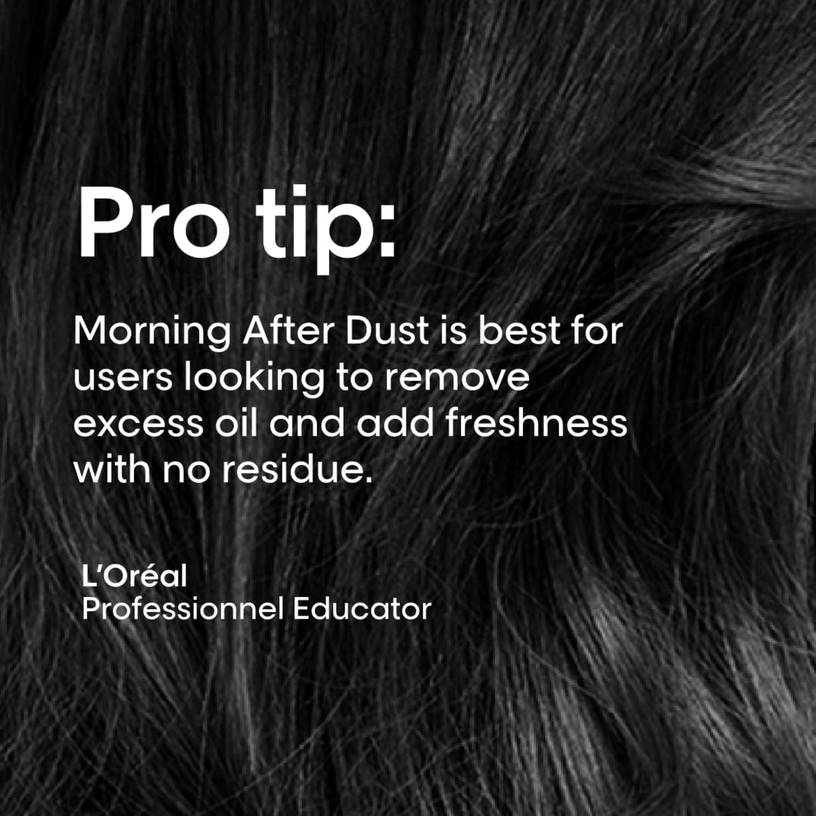 L'Oréal Professionnel Morning After Dust Dry Shampoo (Cleansing dry shampoo)