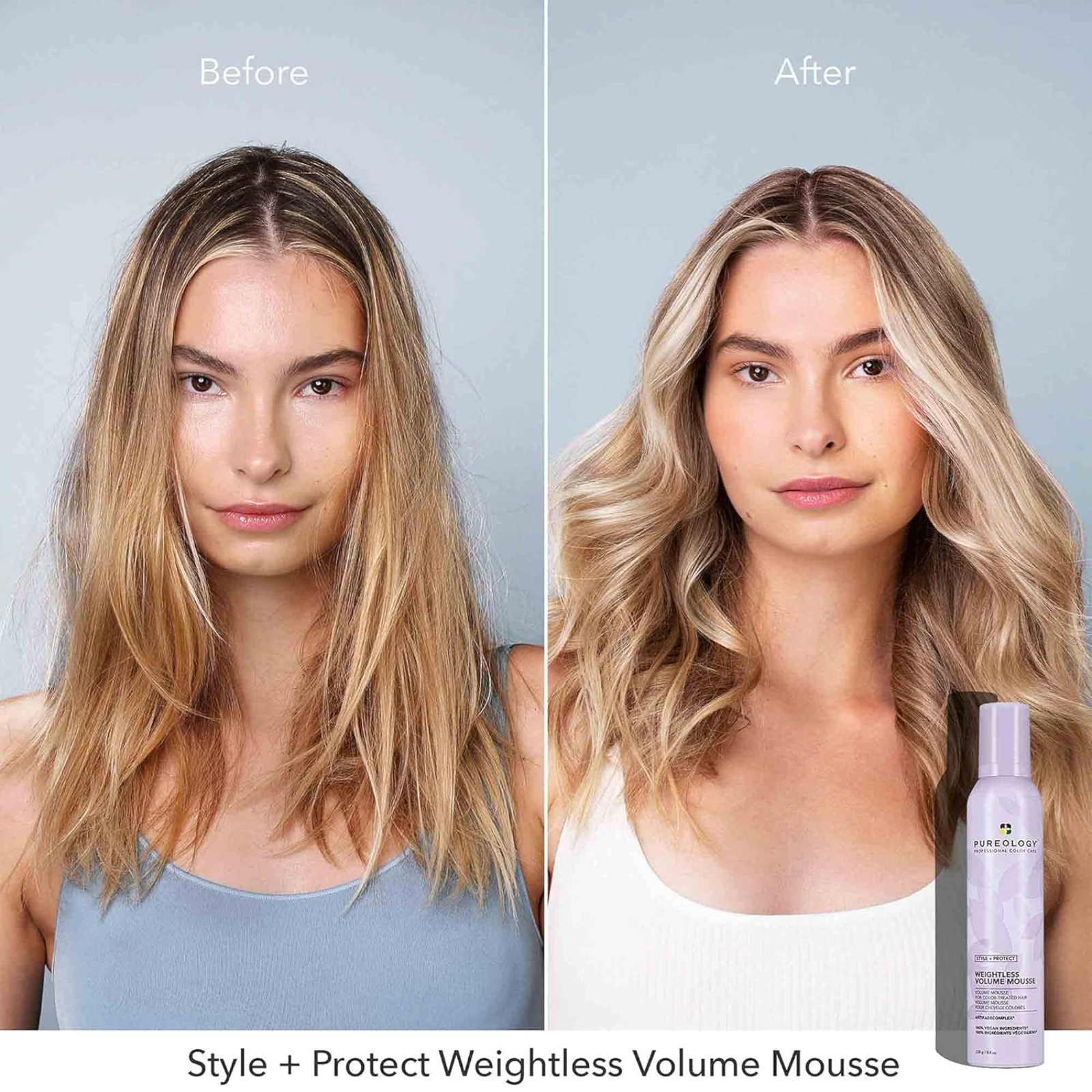 Pureology Style + Protect Weightless Volume Mousse (Volumizing mousse)