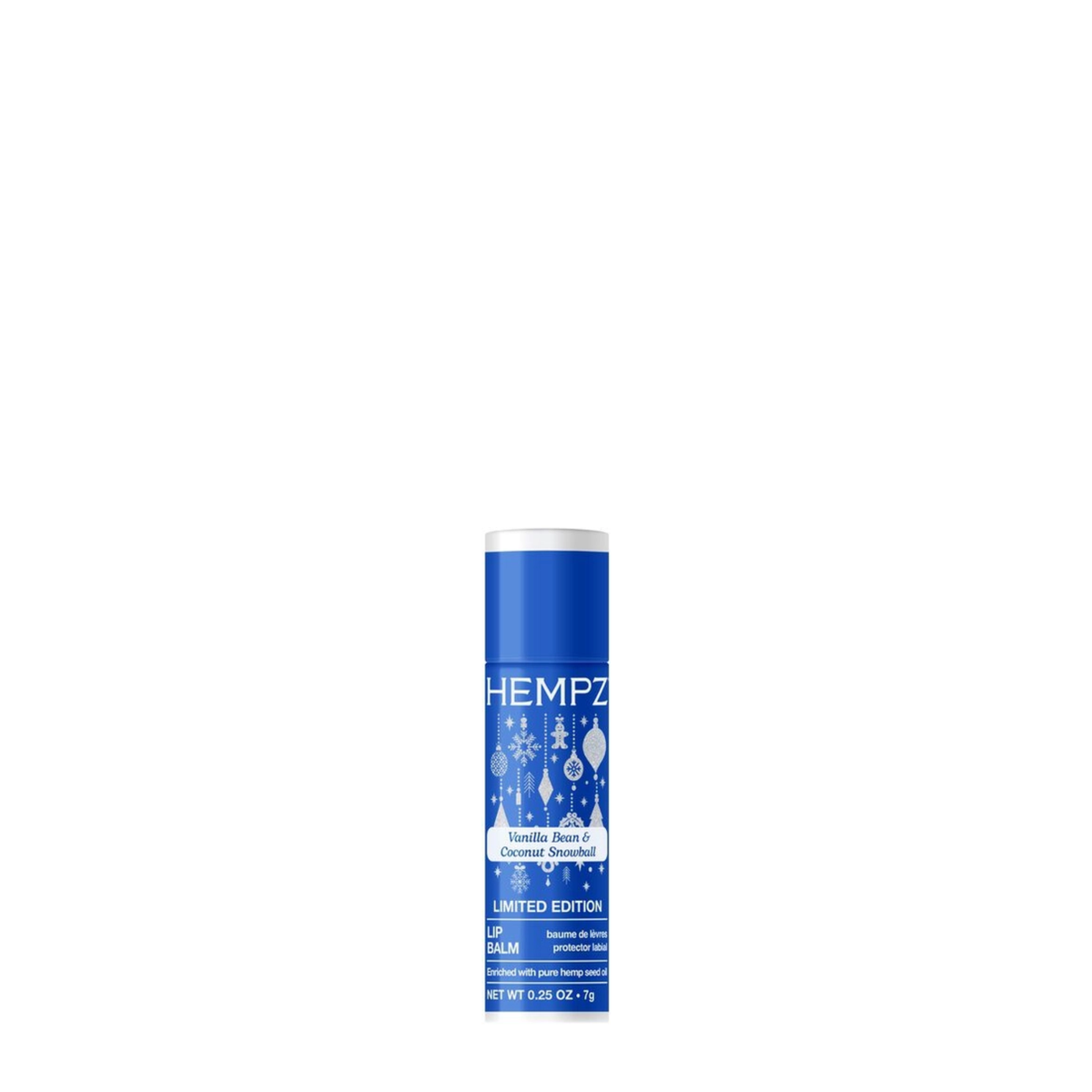 Hempz Vanilla Bean & Coconut Snowball Lip Balm (Moisturizing lip balm)