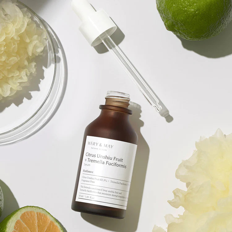 Mary&May Citrus Unshiu Tremella Fuciformis Serum (Serum with Tangerine Extract)