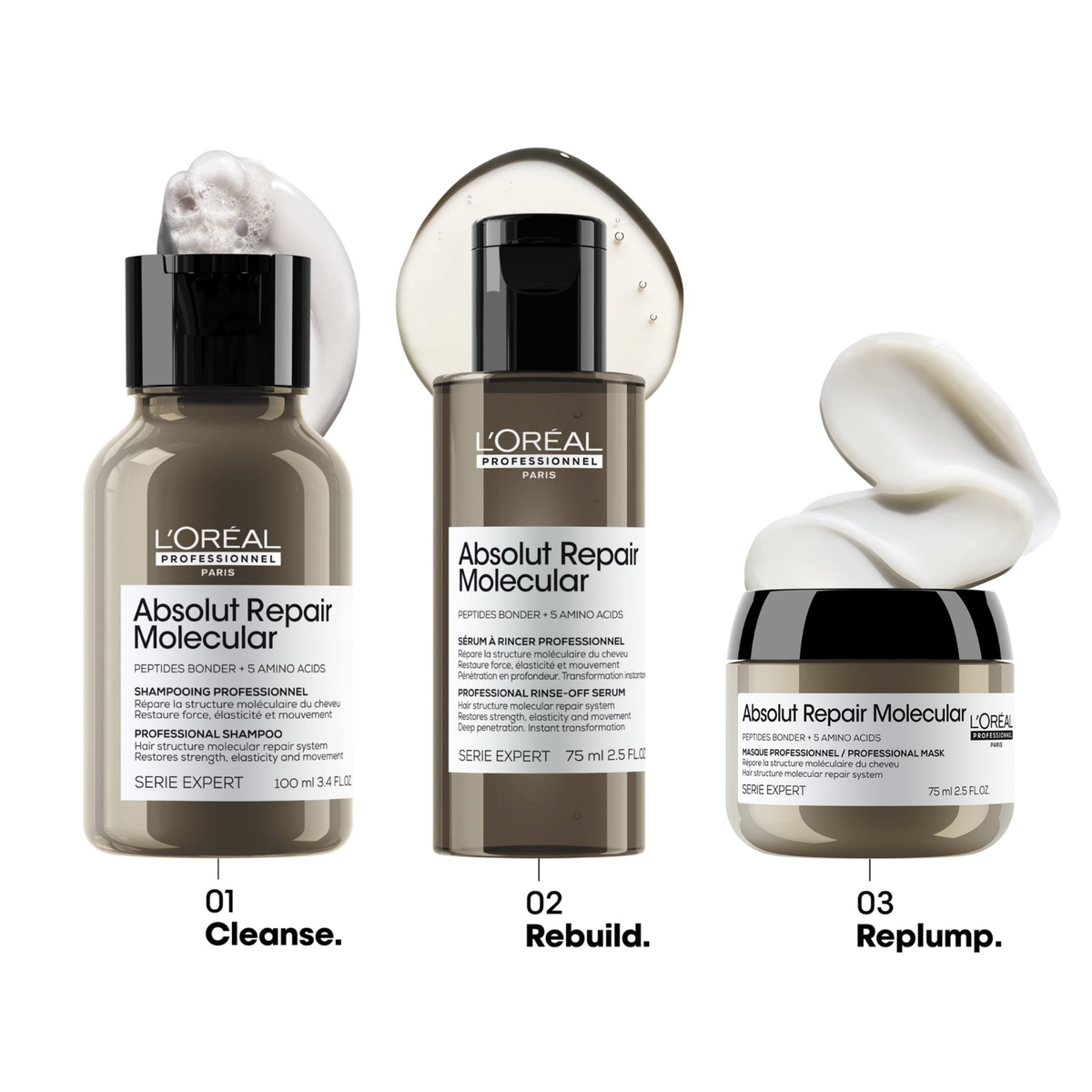 L’Oréal Professionnel Serie Expert Mini Absolut Repair Molecular Mask (Mask to restore hair elasticity)