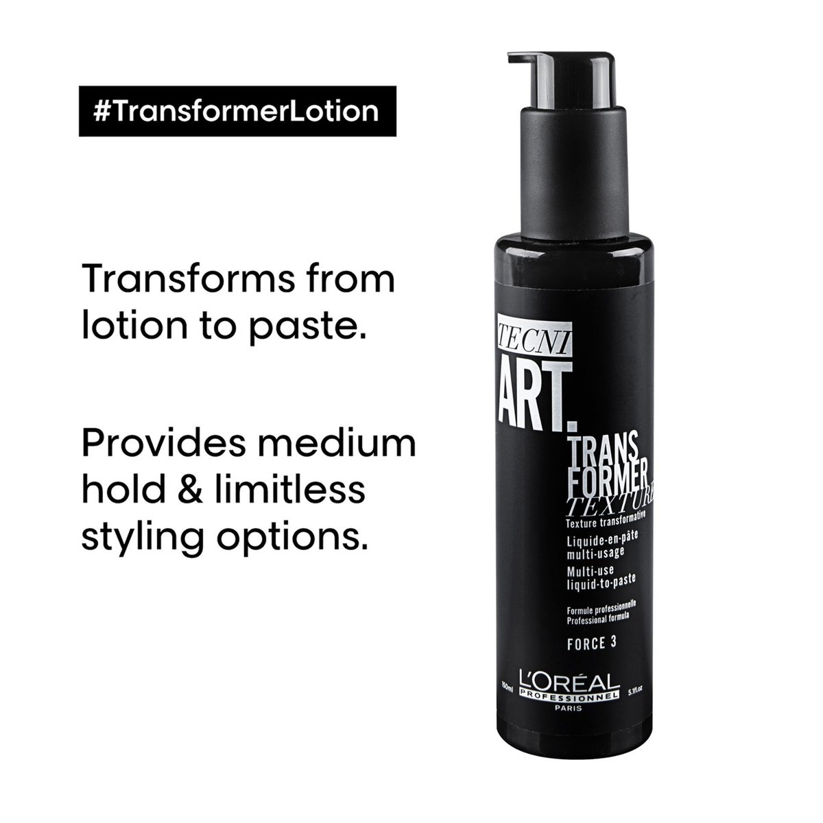 L’Oréal Professionnel Tecni.Art Transformer Lotion (Heat protection & blow dry lotion)