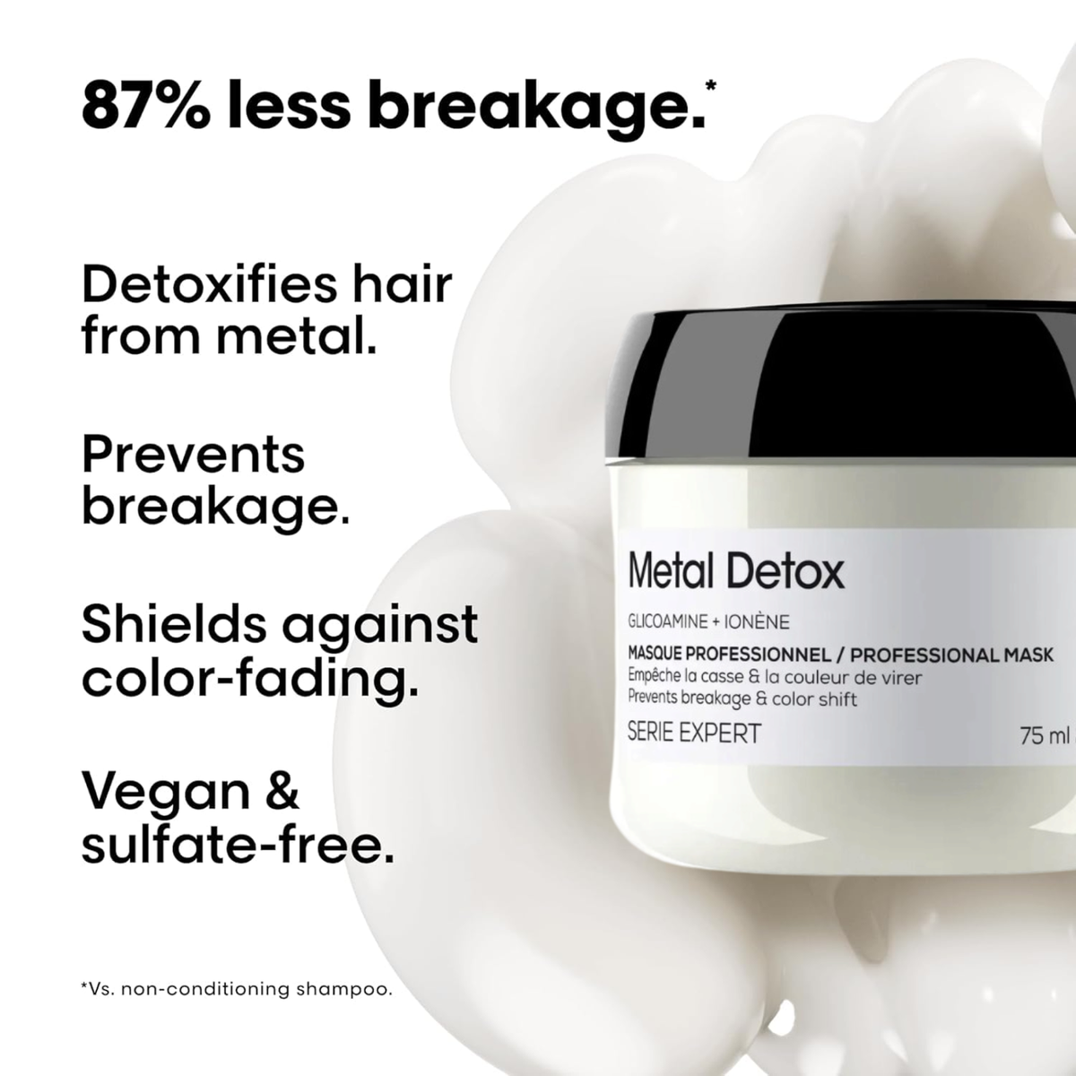 L’Oréal Professionnel Serie Expert Mini Metal Detox Mask (Anti-metal protective & nourishing hair mask)